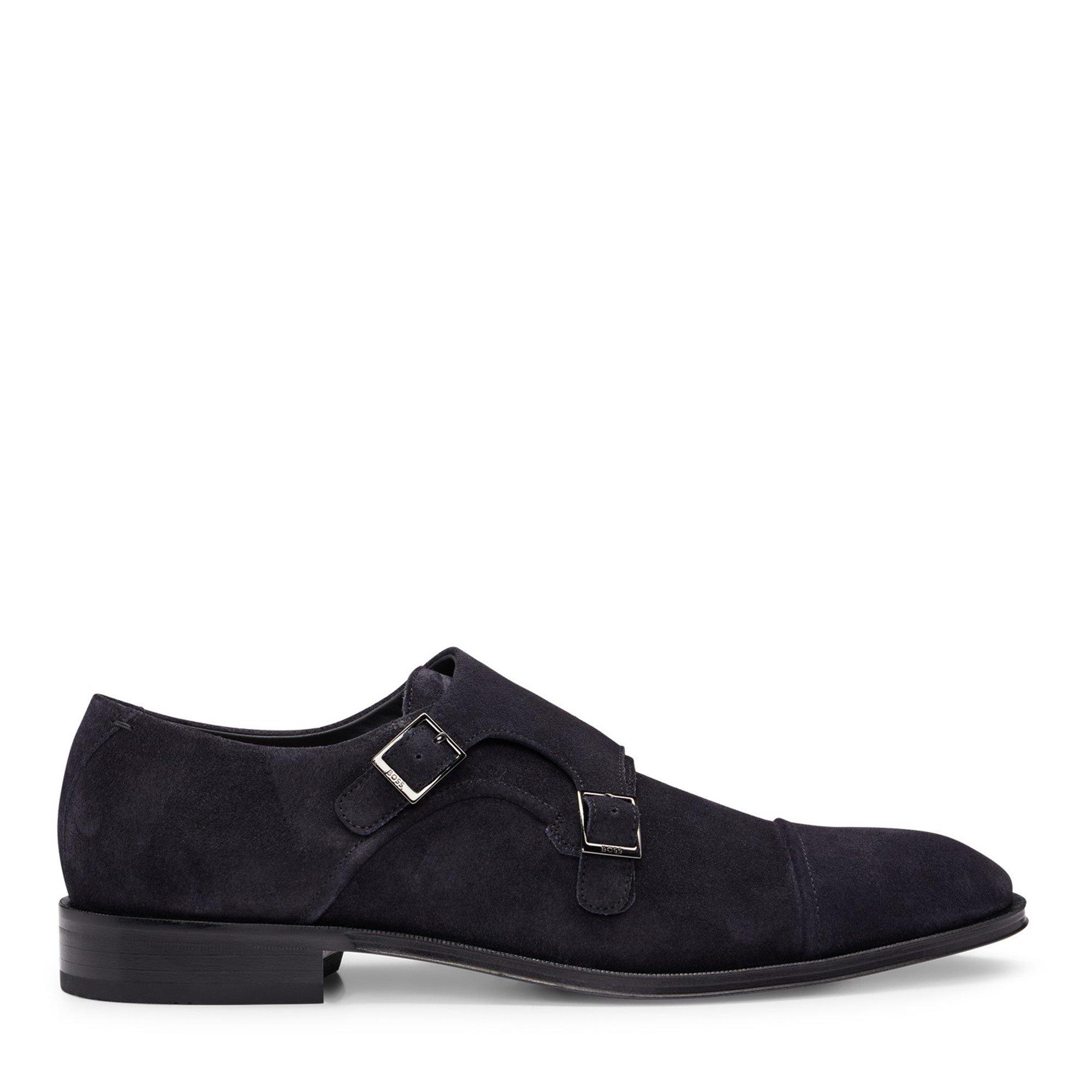 Boss Men's Derrek Monk Sdctly Derby Shoes - Dark Blue - 7 (41)