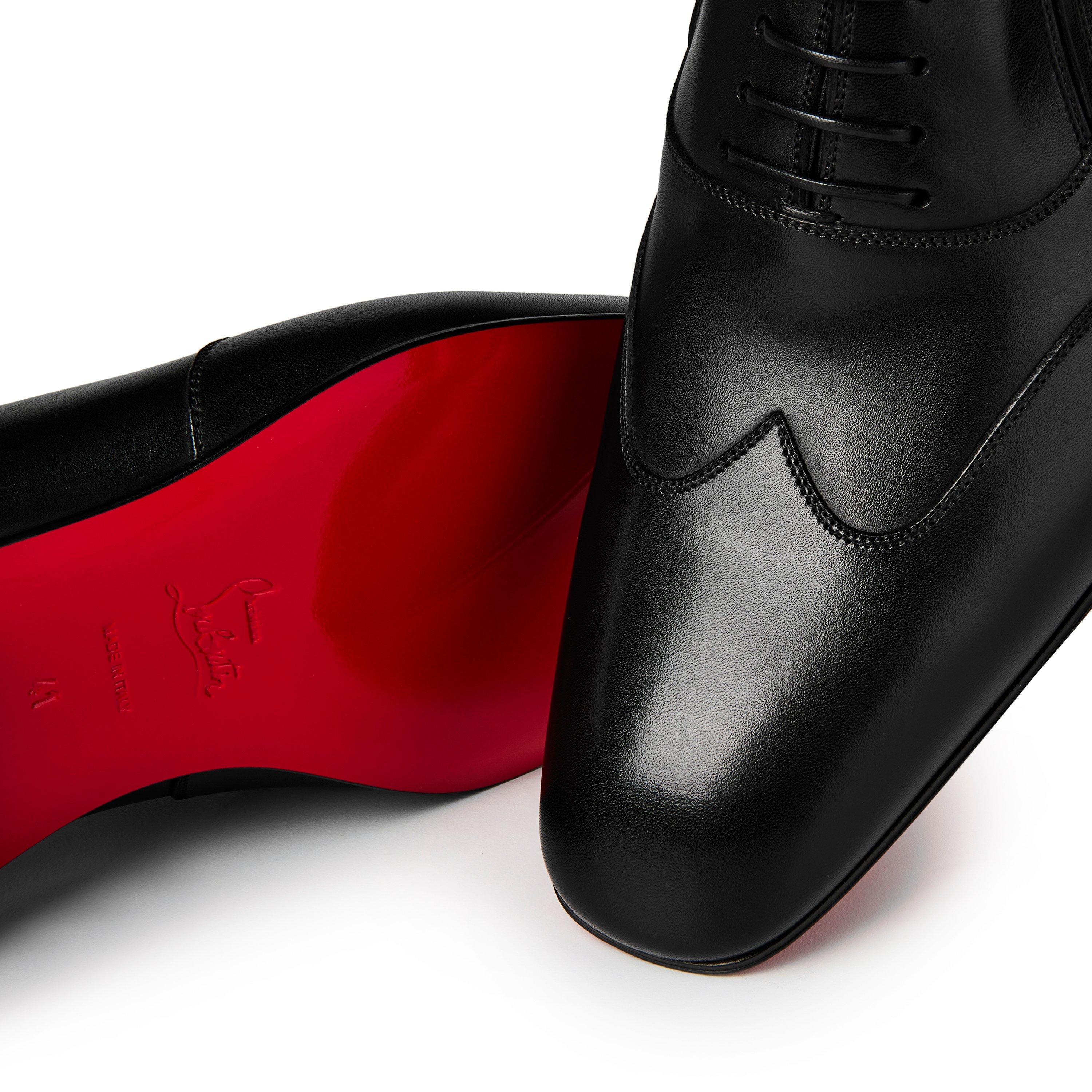 Oxford Shoes Red Sole Shoes Men's Mens Black Dress Shoes With