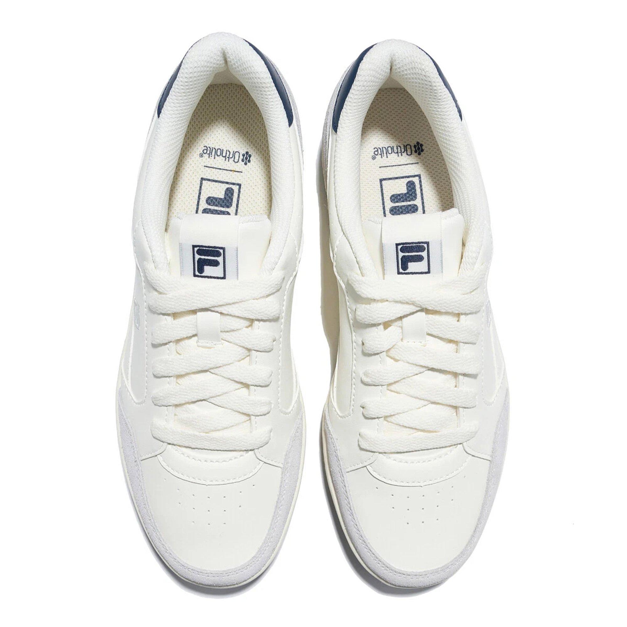 WHT/BLU/BLU - Fila - FILA Targa Club v2 Mens Shoes - 4
