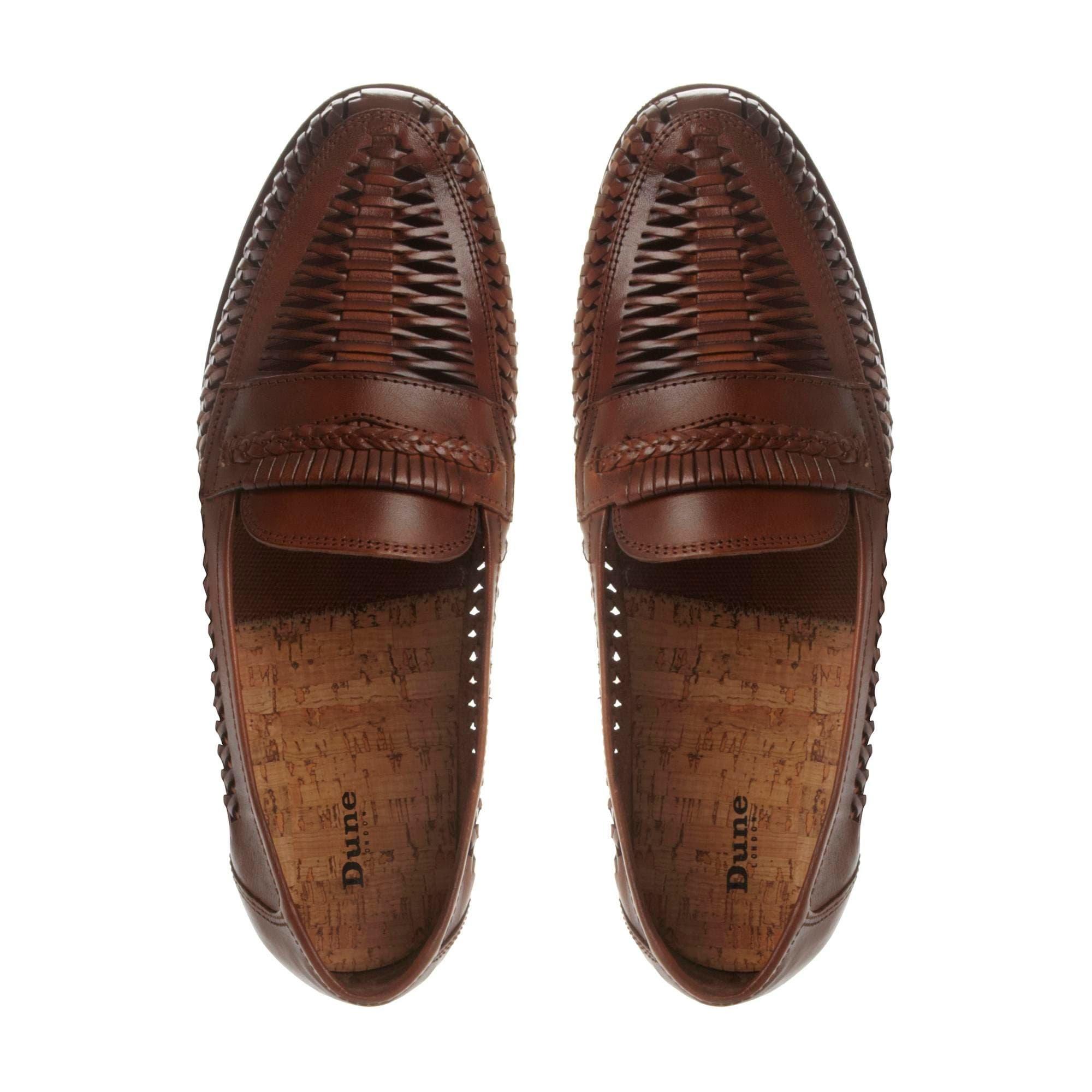Cuir marron - Dune London - Brighton Rock Loafers - 4