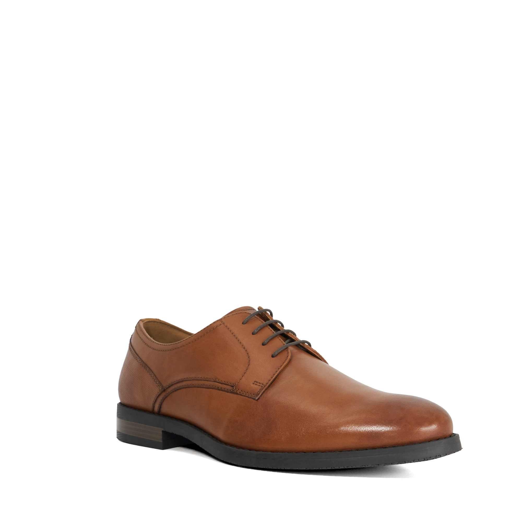 Tan Lthr - Dune London - Men's Soreen Derby Shoes - 2