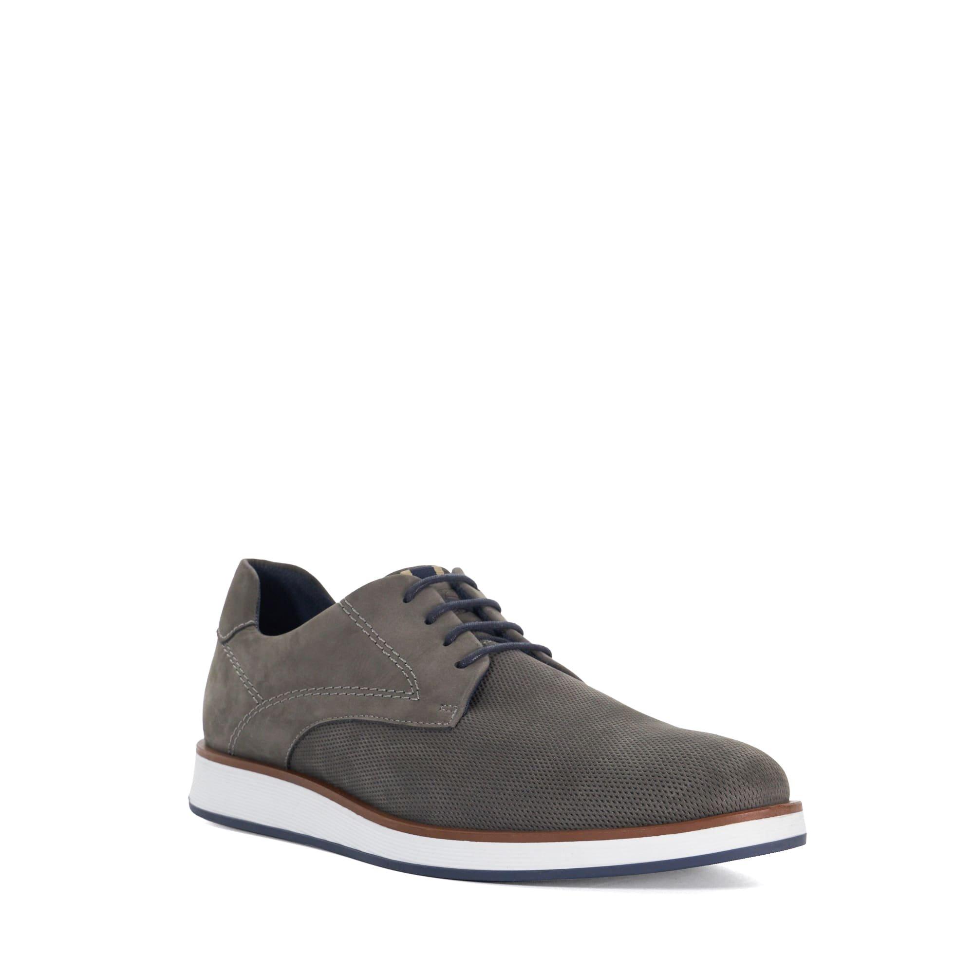 Nubuck gris - Dune London - Men's Beko Derby Shoes - 2