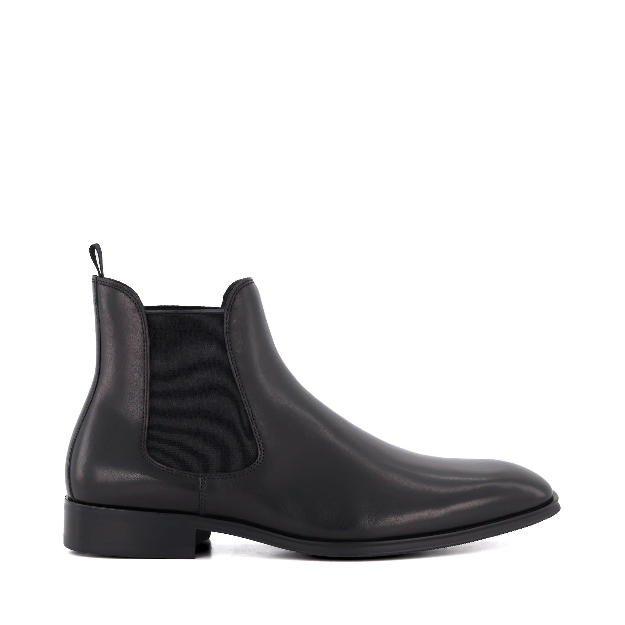 Dune London Men's Chelsea Boots - Black Lthr - 8 (42)