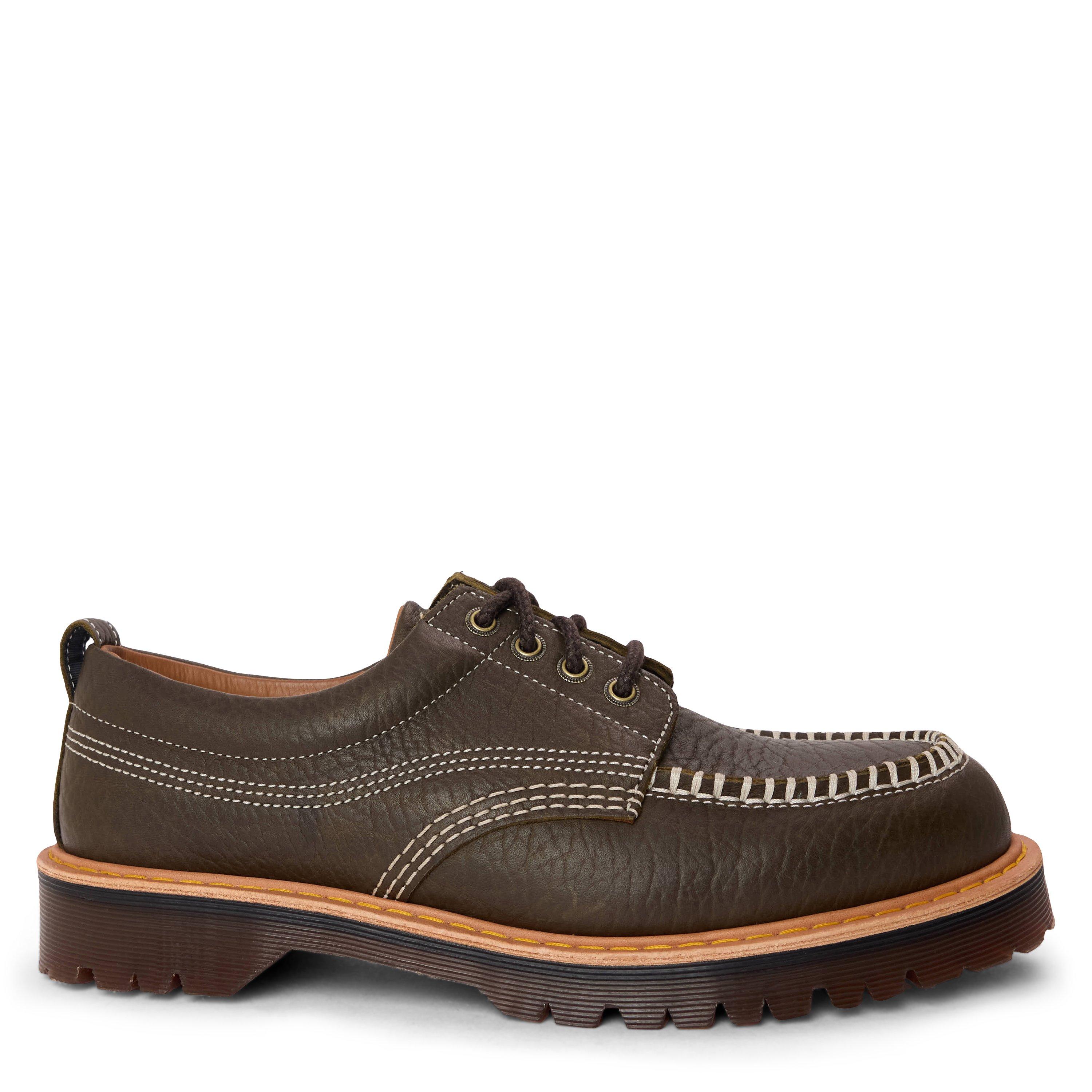 Olive Grain - Dr Martens - Men's Derby Shoes - 1