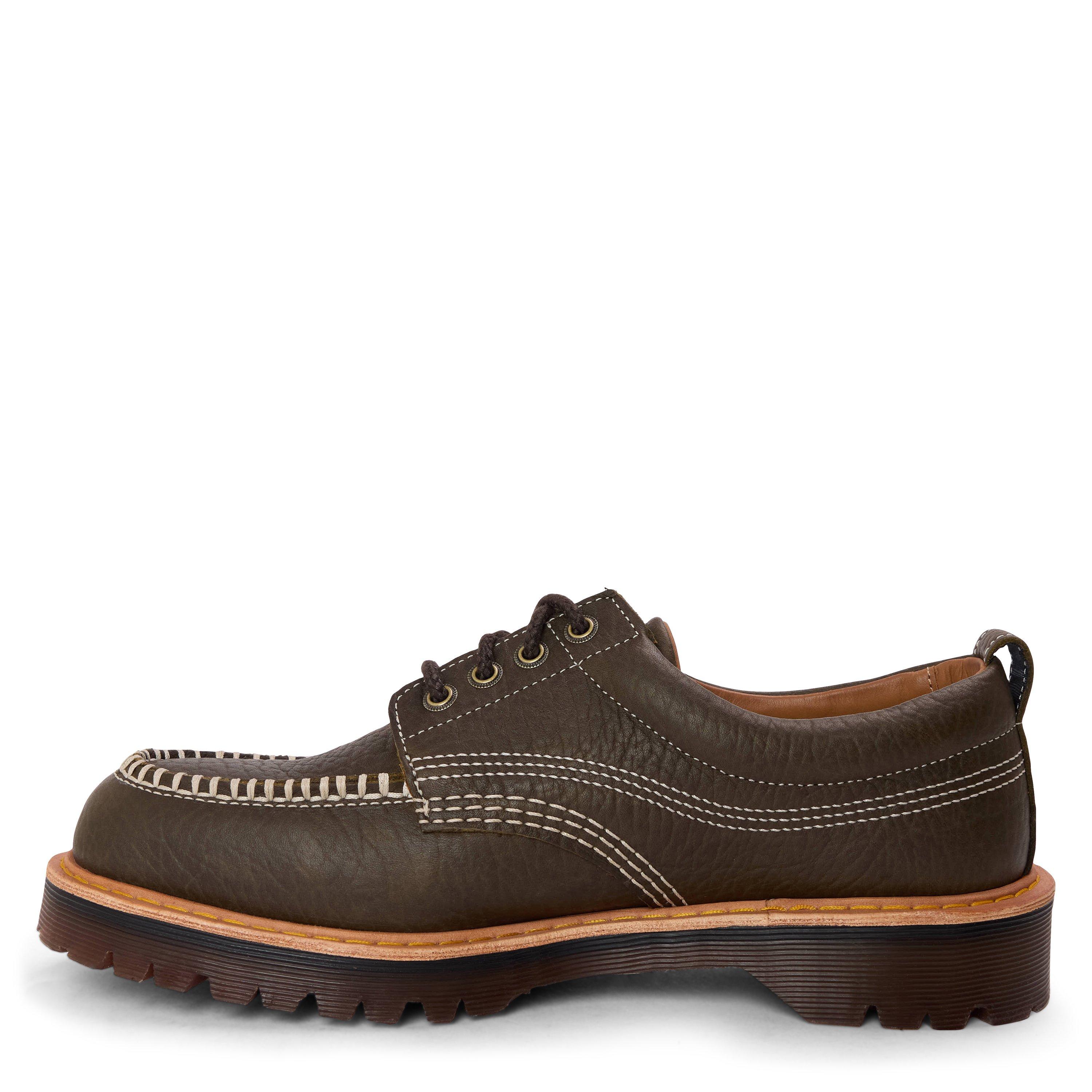 Olive Grain - Dr Martens - Men's Derby Shoes - 2