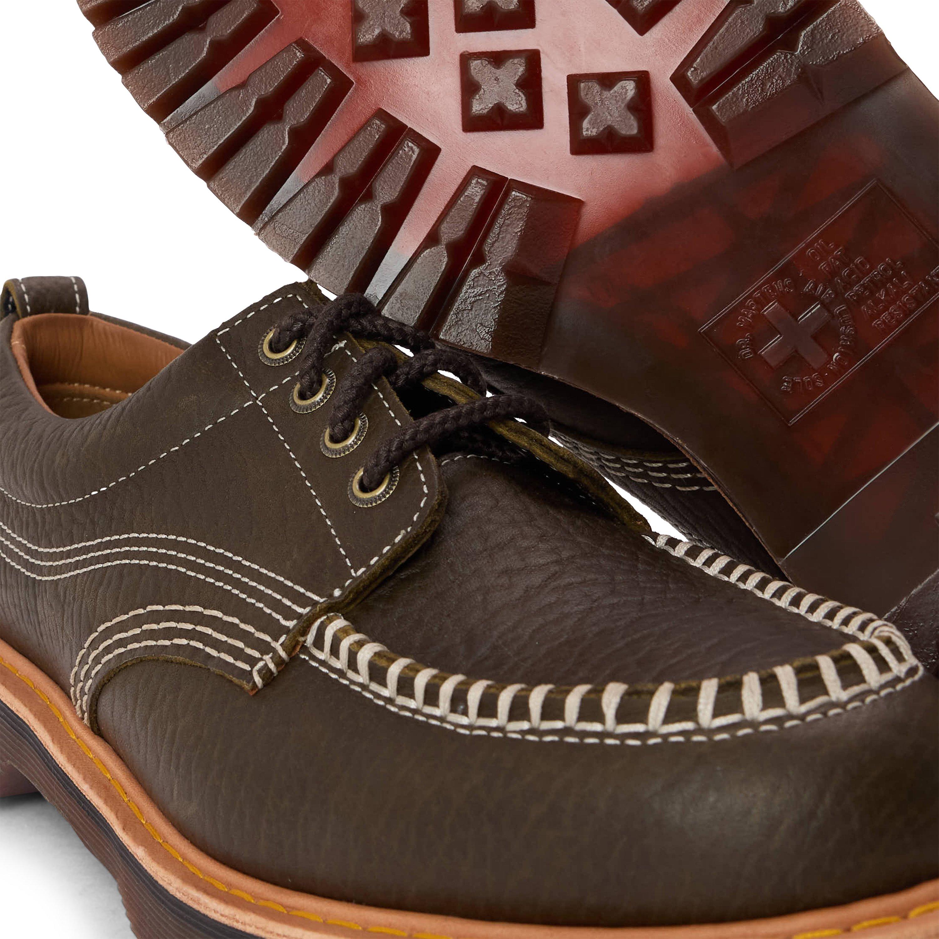 Olive Grain - Dr Martens - Men's Derby Shoes - 3