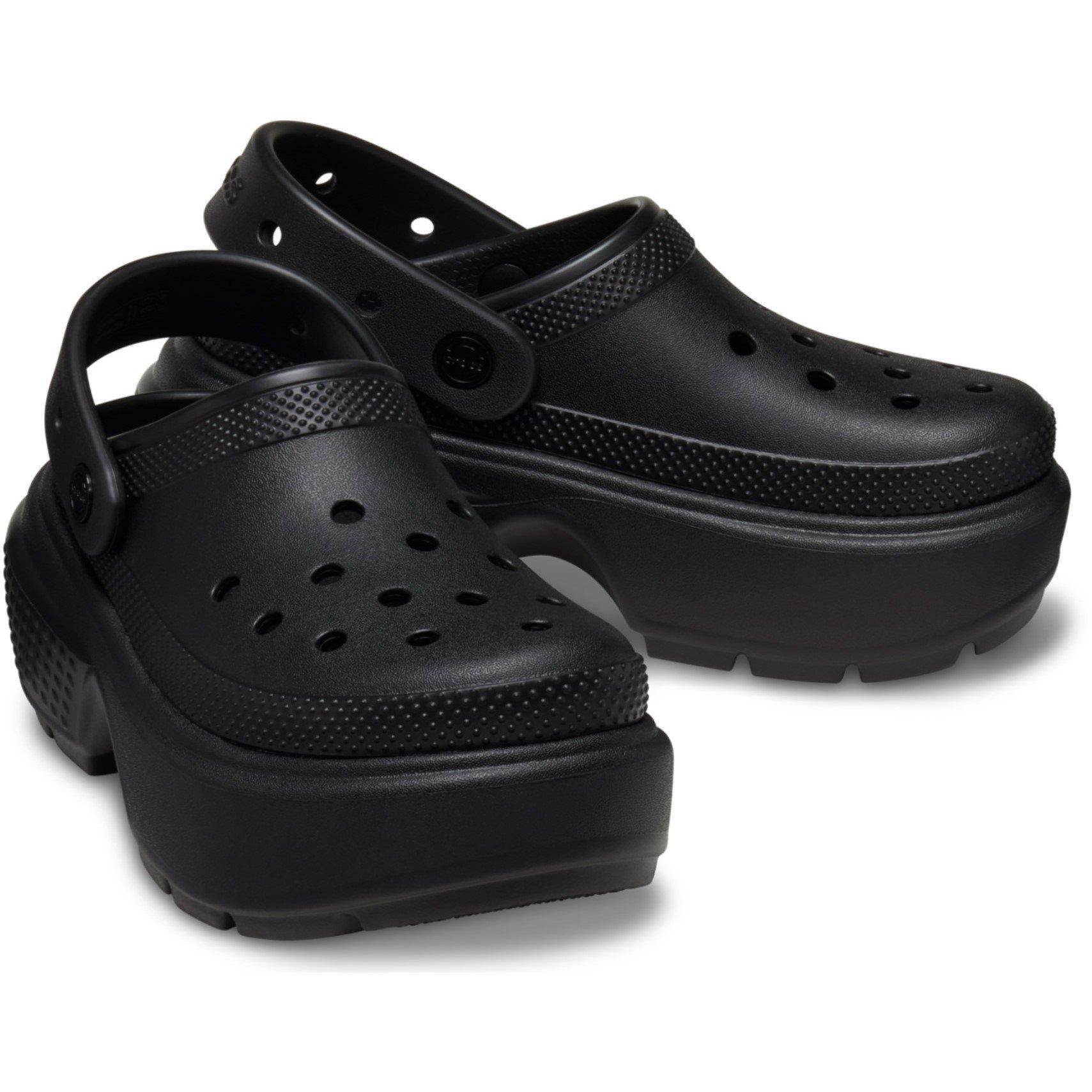 Zwart - Crocs - Stomp Clog - 2
