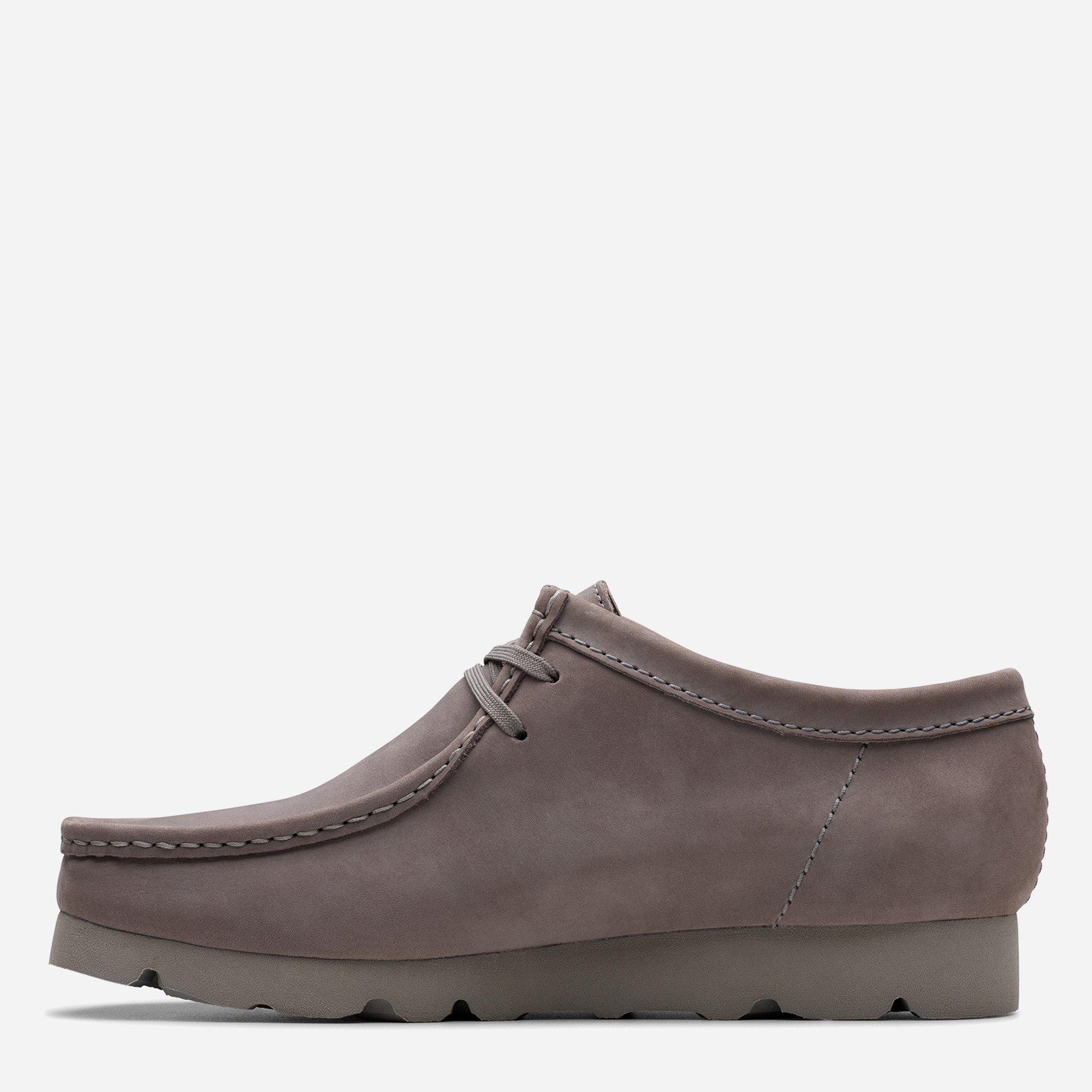 Grey Nubuck - Clarks - Clarks Wallabee Gtx Sn99 - 3