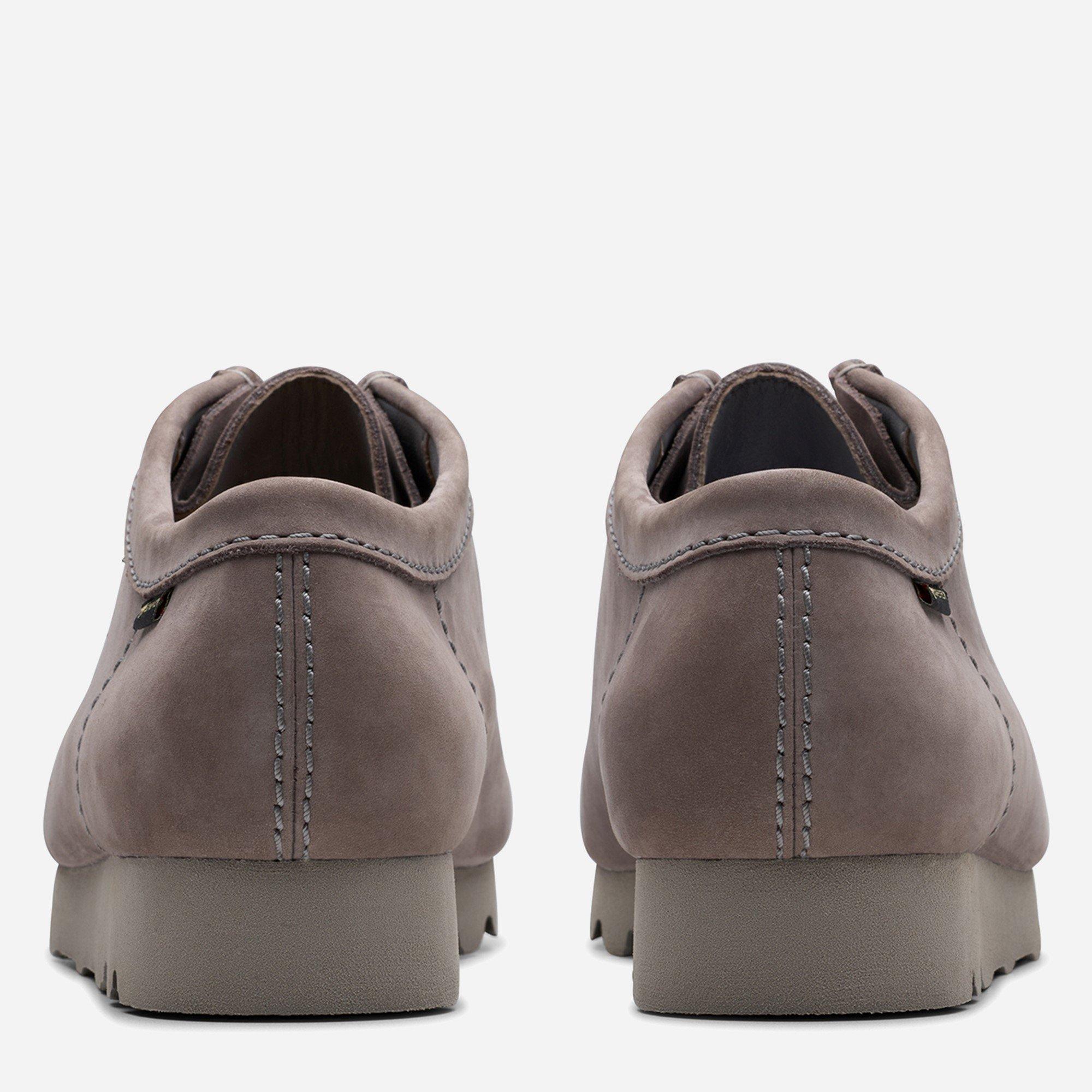 Grey Nubuck - Clarks - Clarks Wallabee Gtx Sn99 - 4