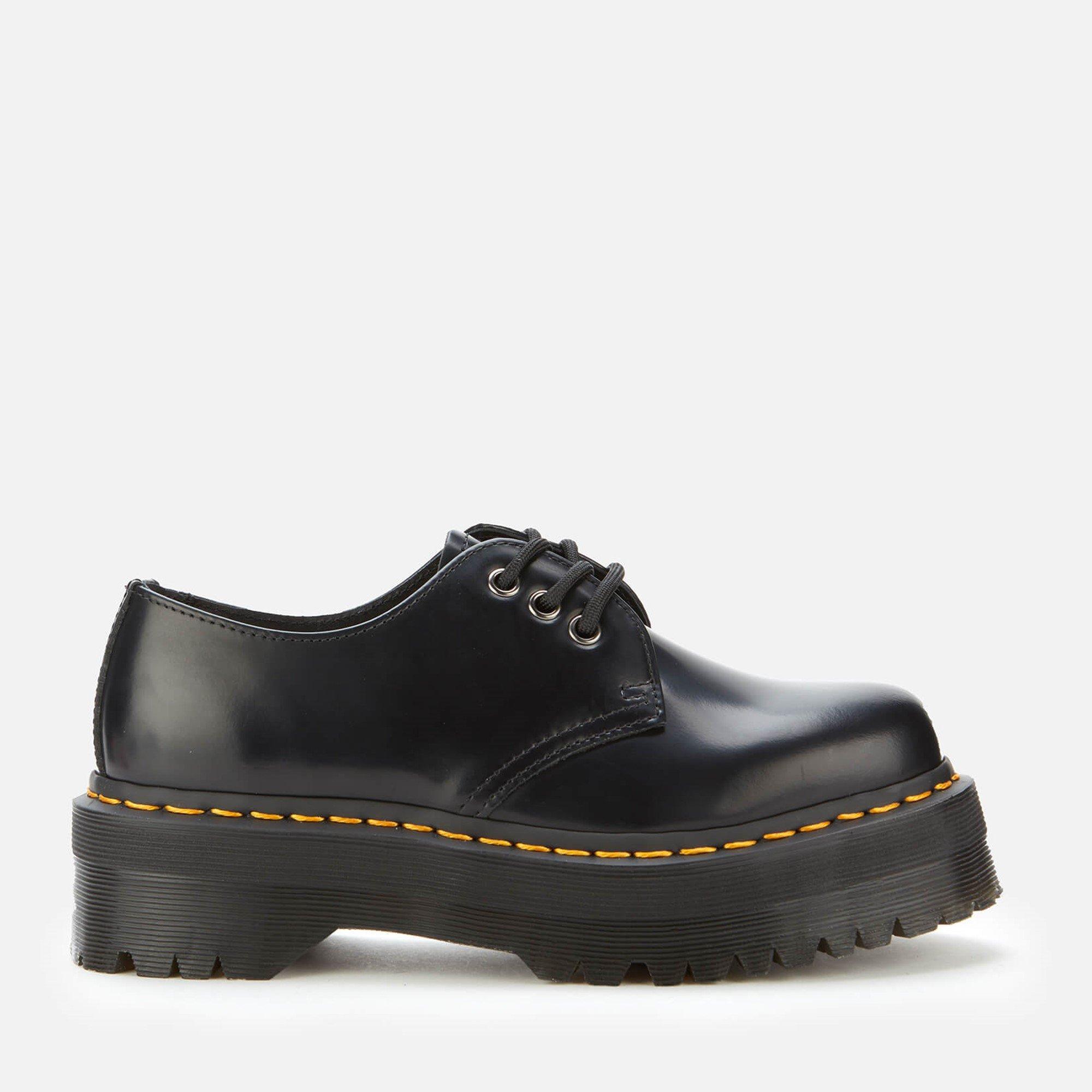 Dr Martens  1461 Quad Platform Shoes - Black