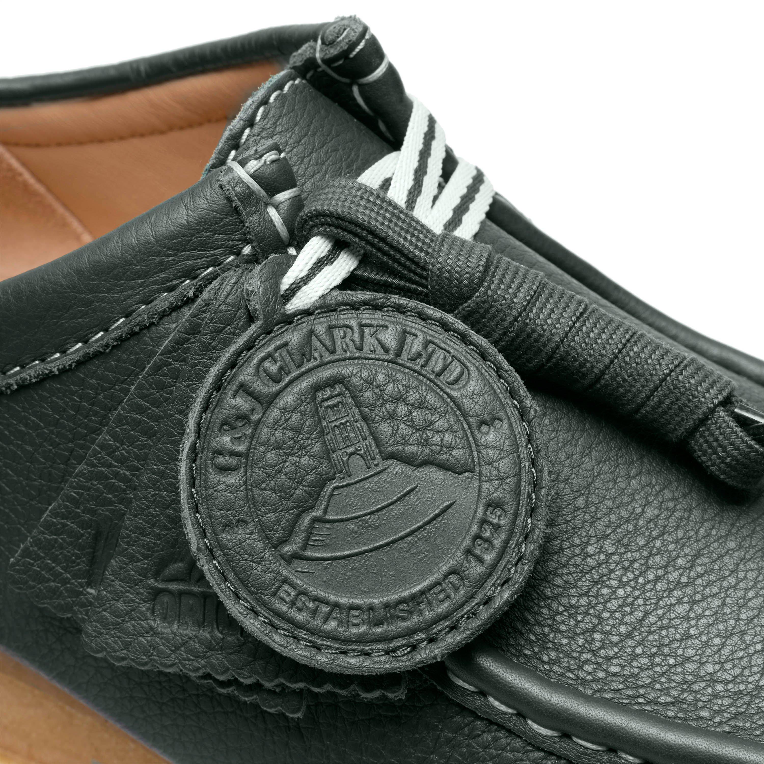 Dark Green - Clarks Originals - Men's Wallabee RB Moc Toe Formal Shoes - 8