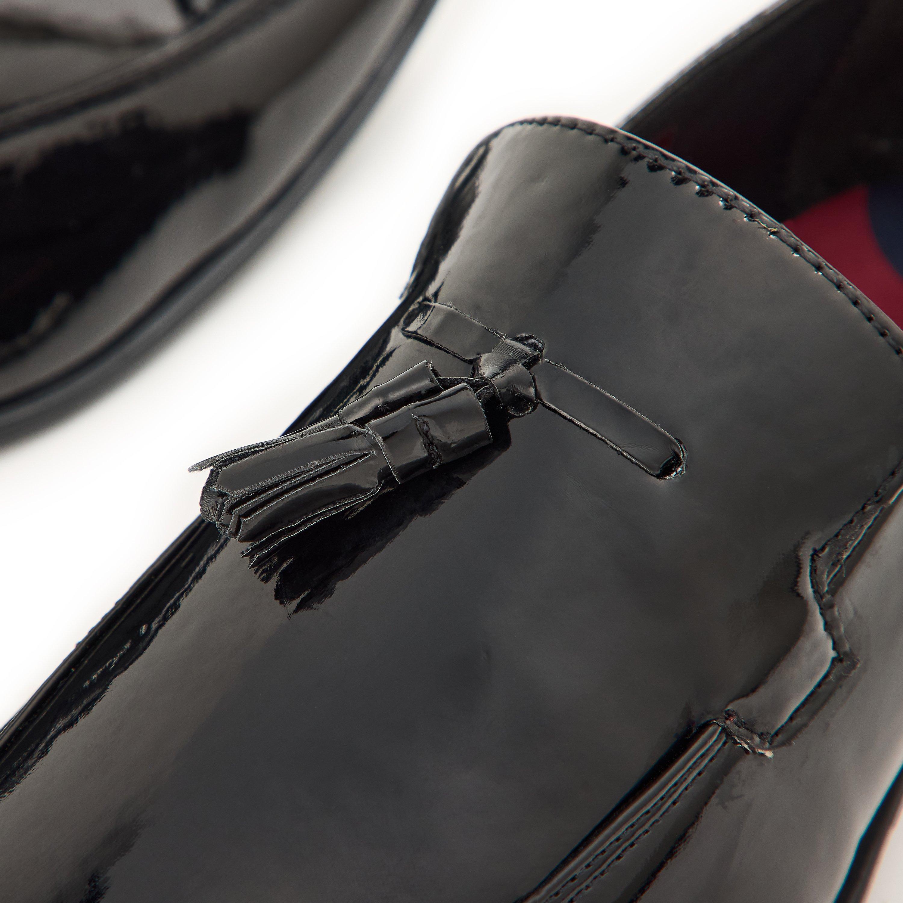 Black - Lambretta - Patent Mens - 3