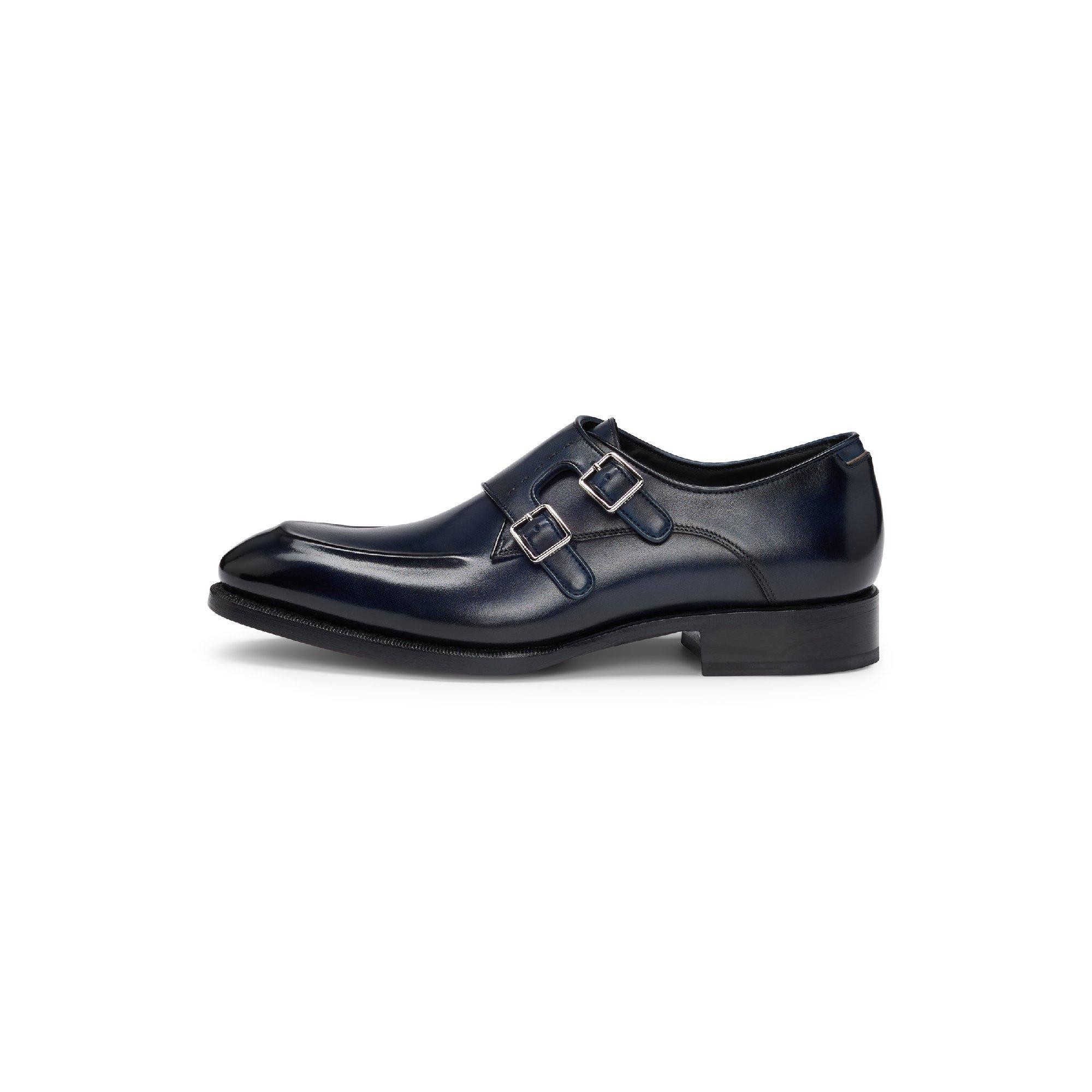 Dark Blue - Boss - Rill Monk Buvp 10193666 01 Derby Shoes Mens - 2