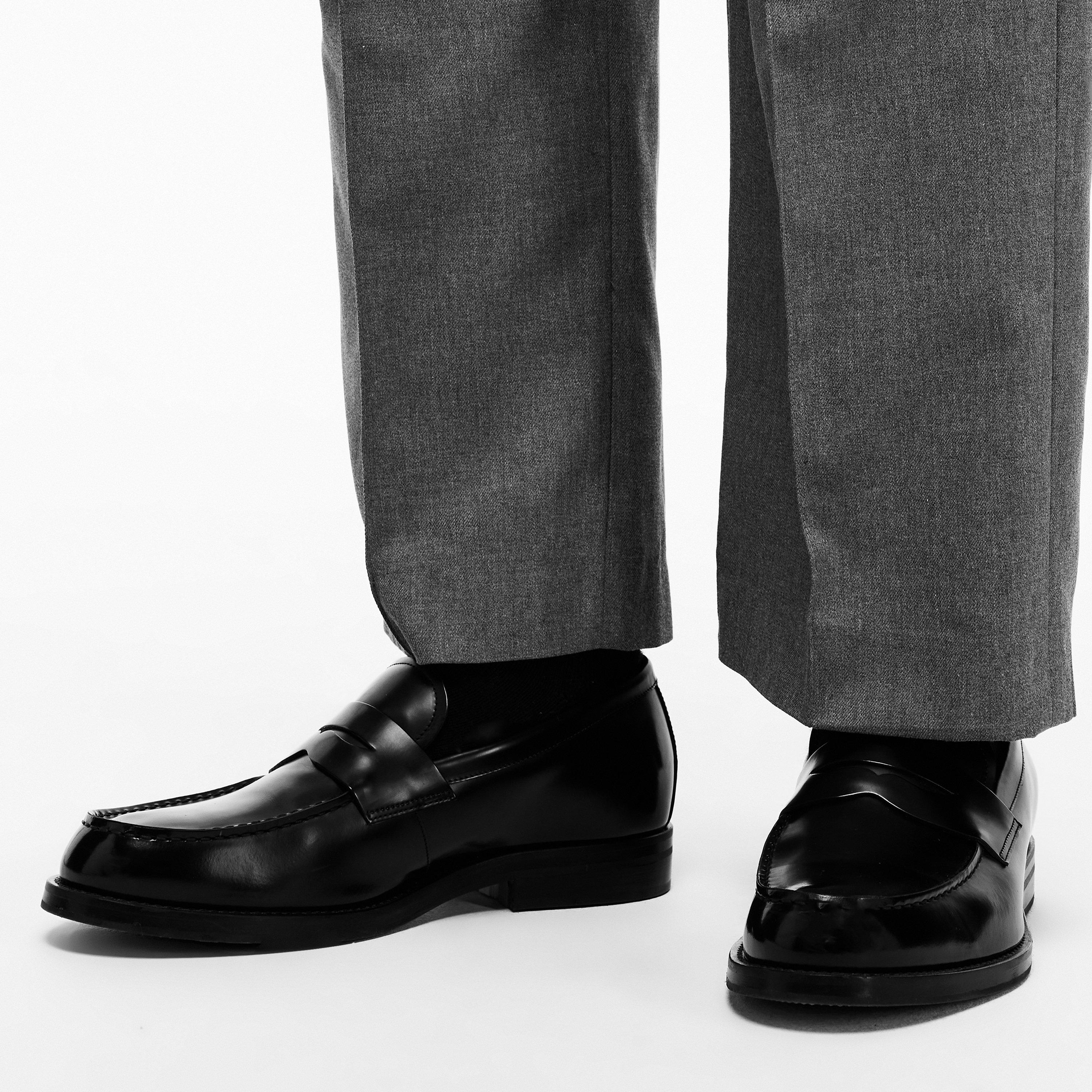 Black - Boss - Dressletic Loaf Bope 10227902 Derby Shoes Mens - 3