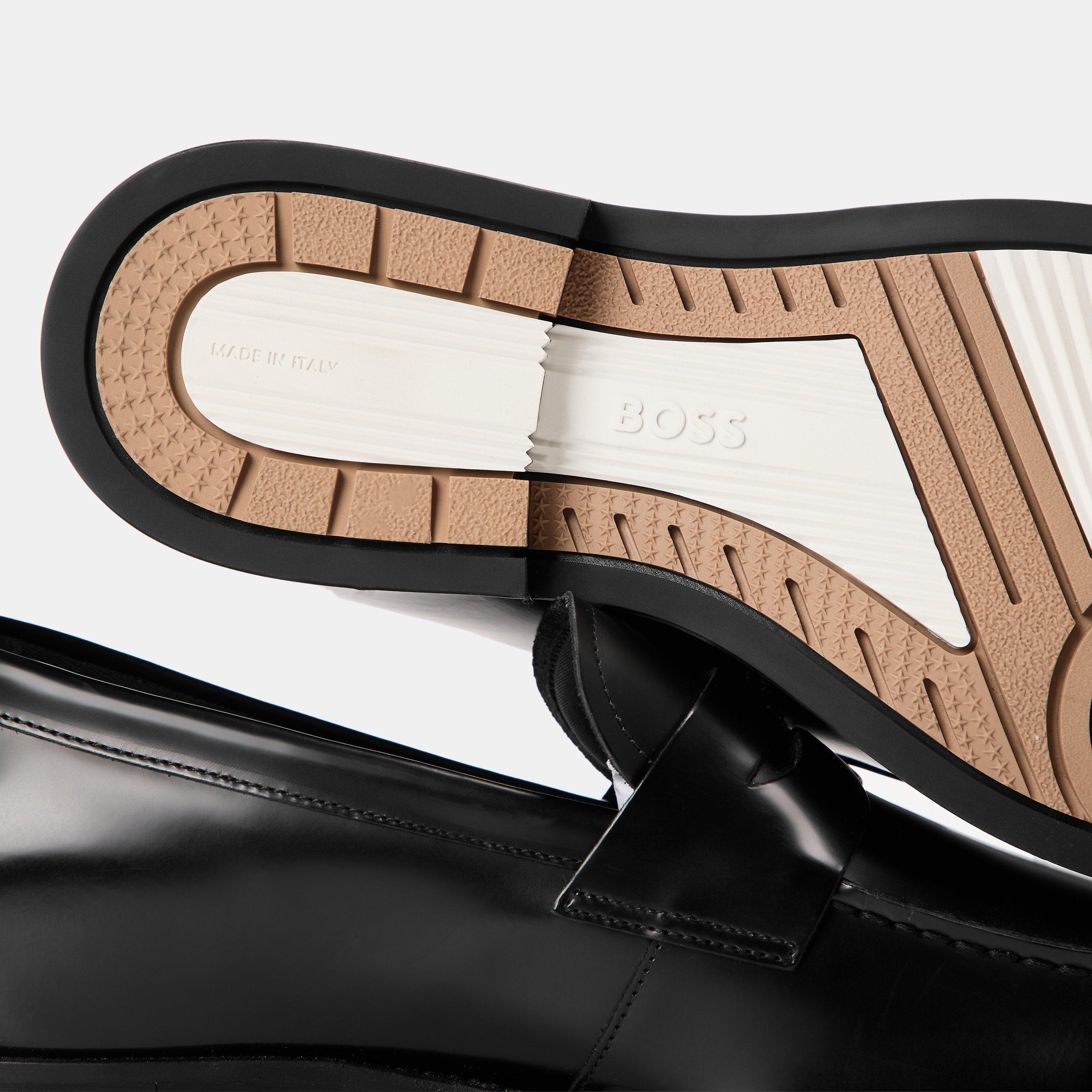 Black - Boss - Dressletic Loaf Bope 10227902 Derby Shoes Mens - 3