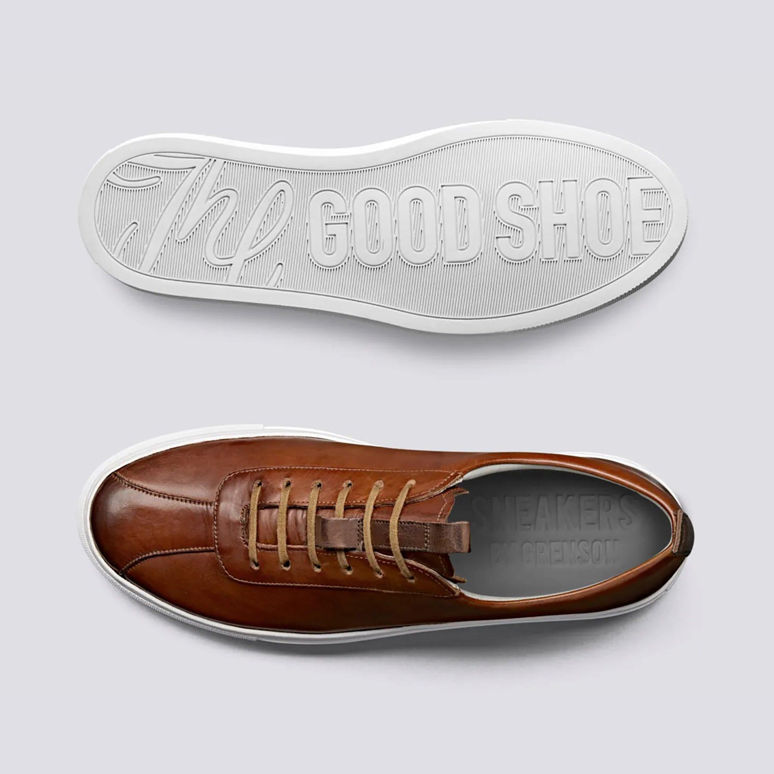 Tan Handpainted - Grenson - Sneaker 1 - 5