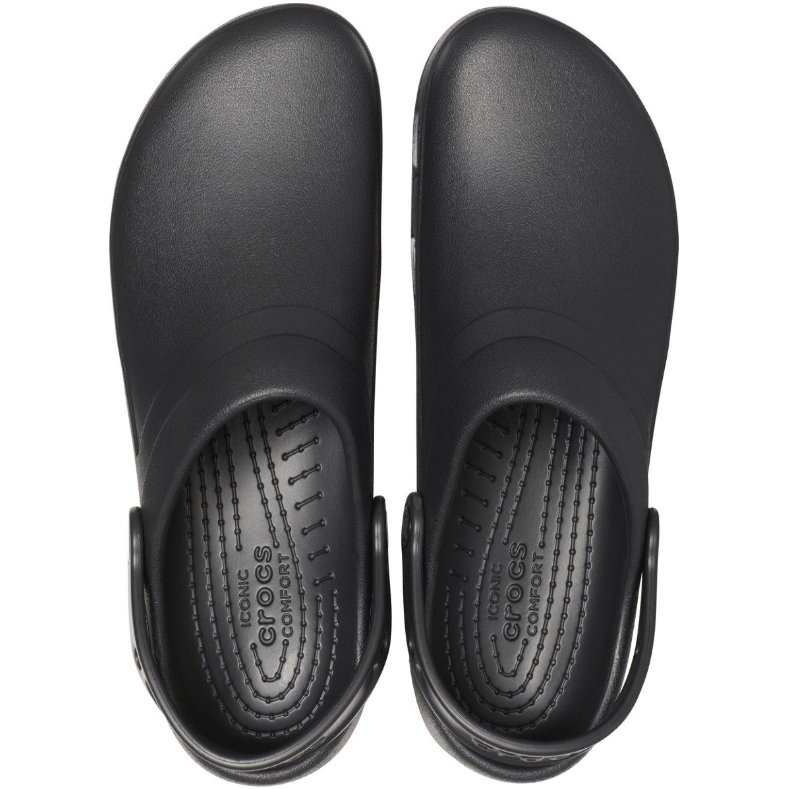 Noir - Crocs - Men's Specialist II Vent Work Clog - 4