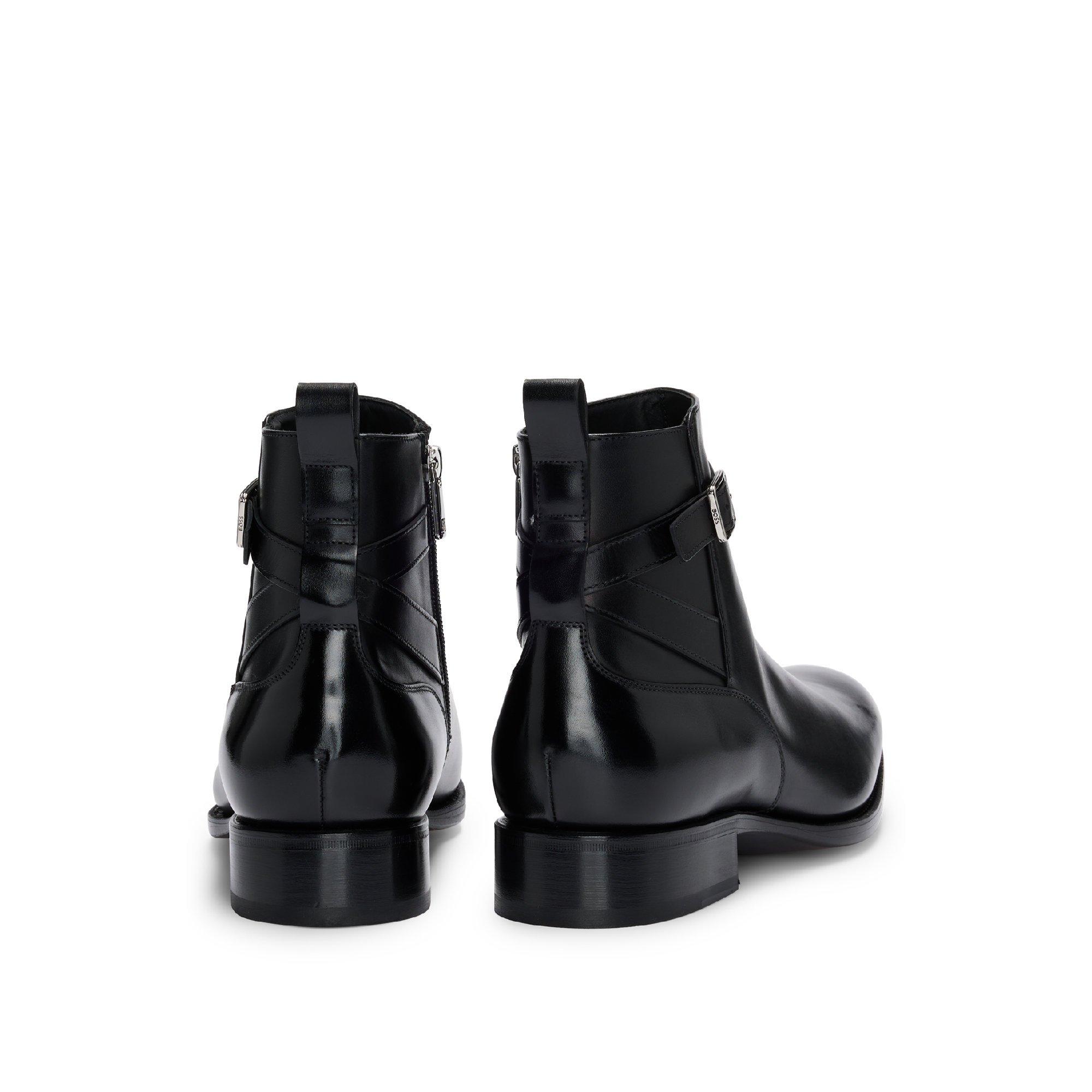 Black - Boss - Rill Halb Buvpst 10193666 01 Derby Shoes Mens - 4