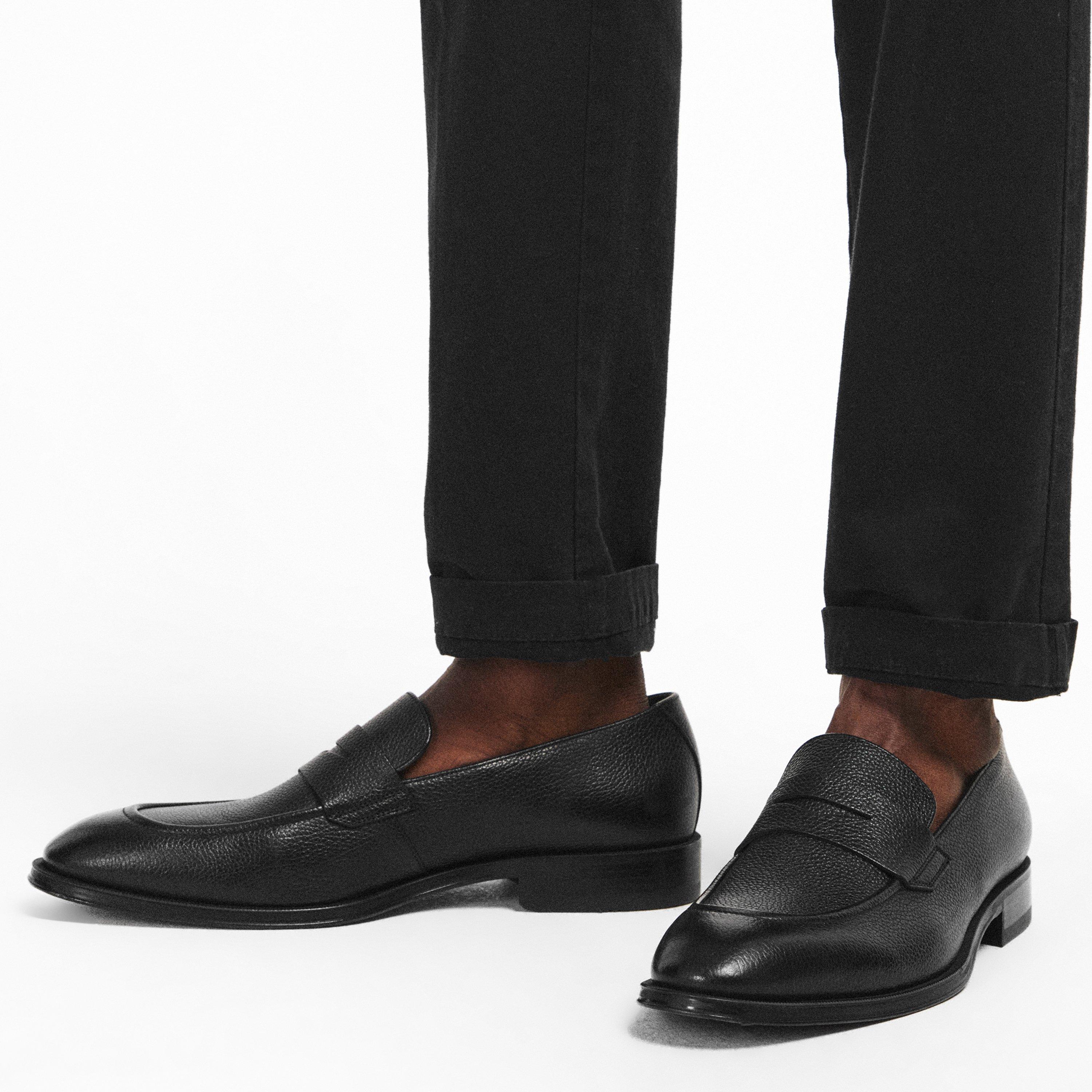 Black - Boss - Derrek Loaf Grvppe 10266537 01 Derby Shoes Mens - 3