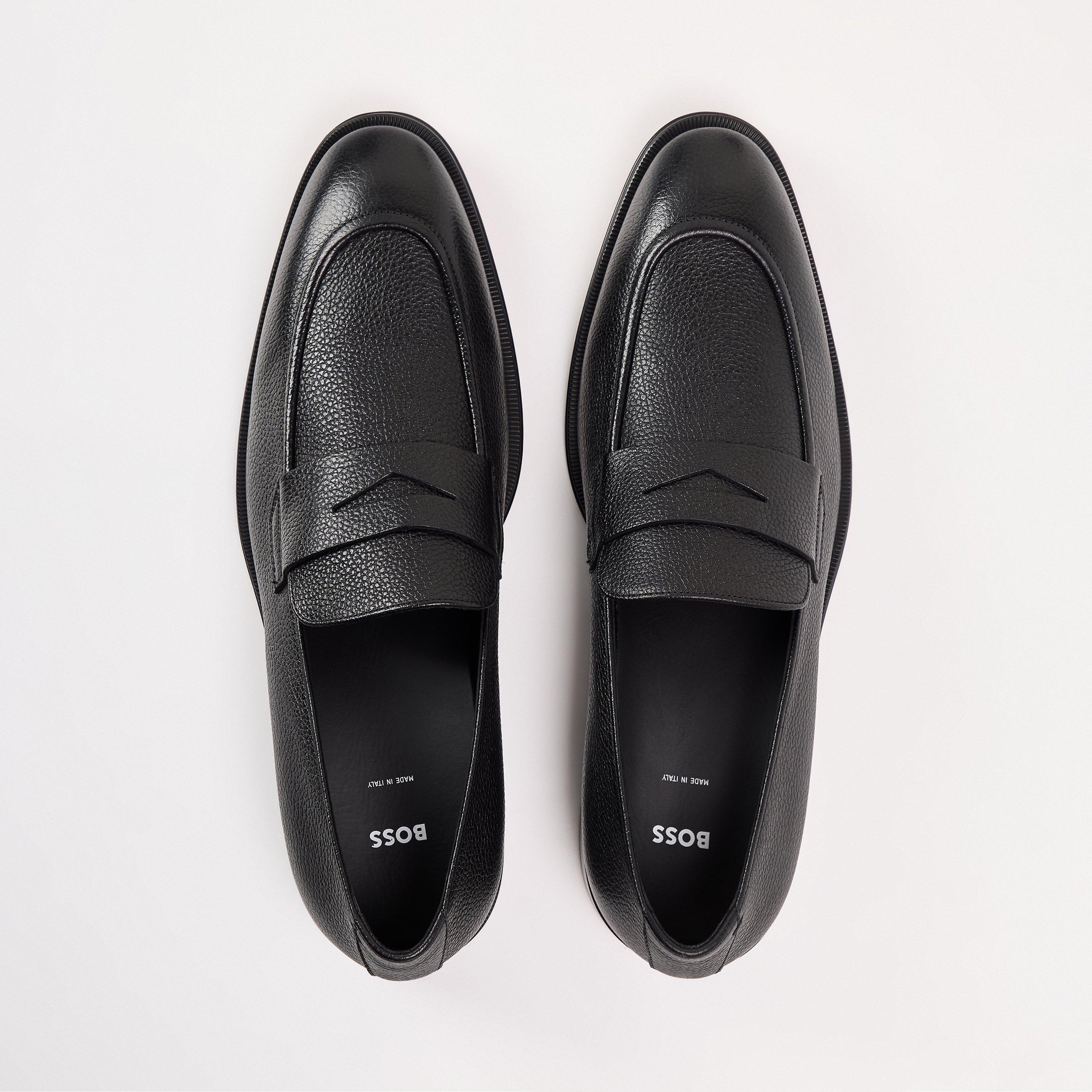 Black - Boss - Derrek Loaf Grvppe 10266537 01 Derby Shoes Mens - 4