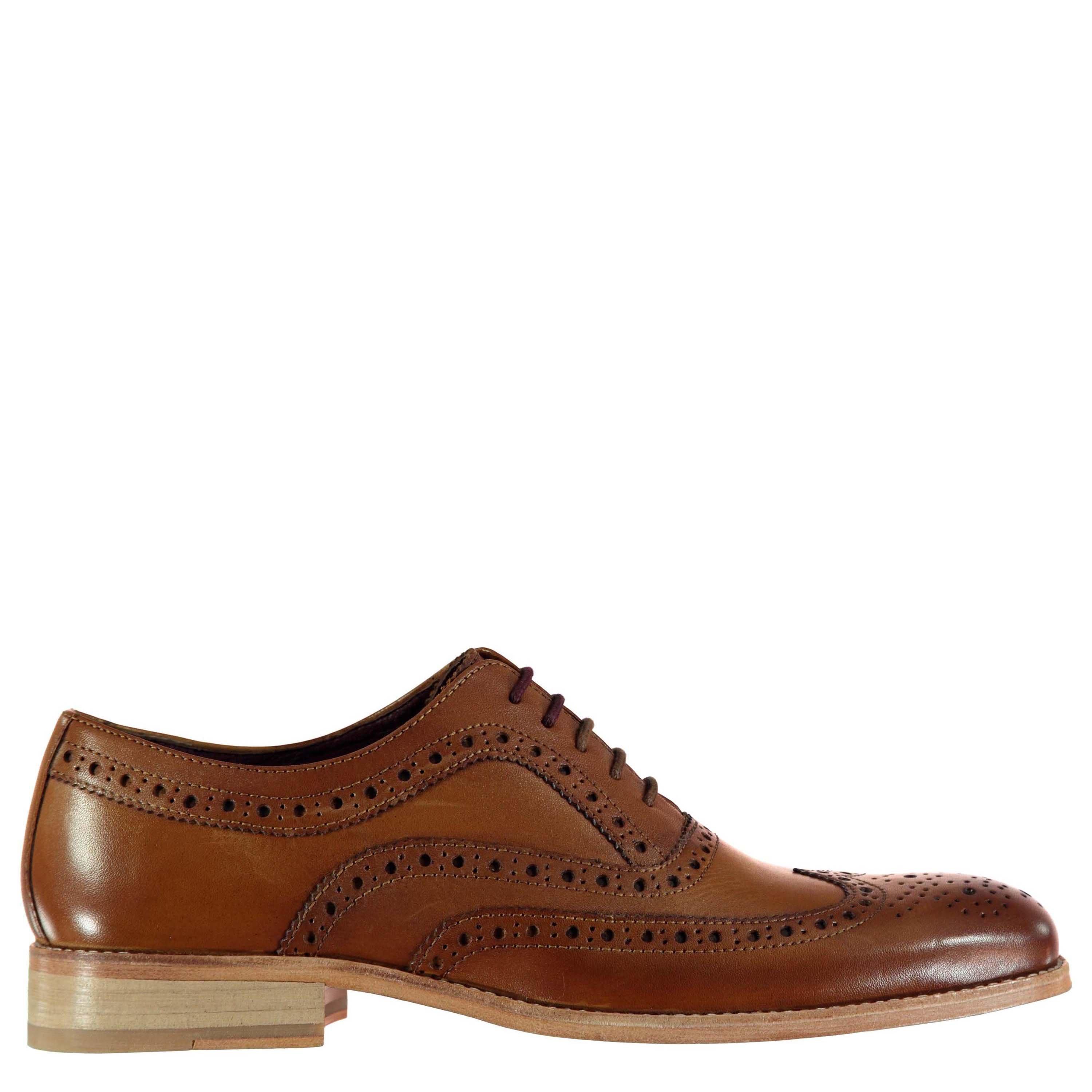 Tan - Firetrap - Blackseal Somerset Brogues - 1