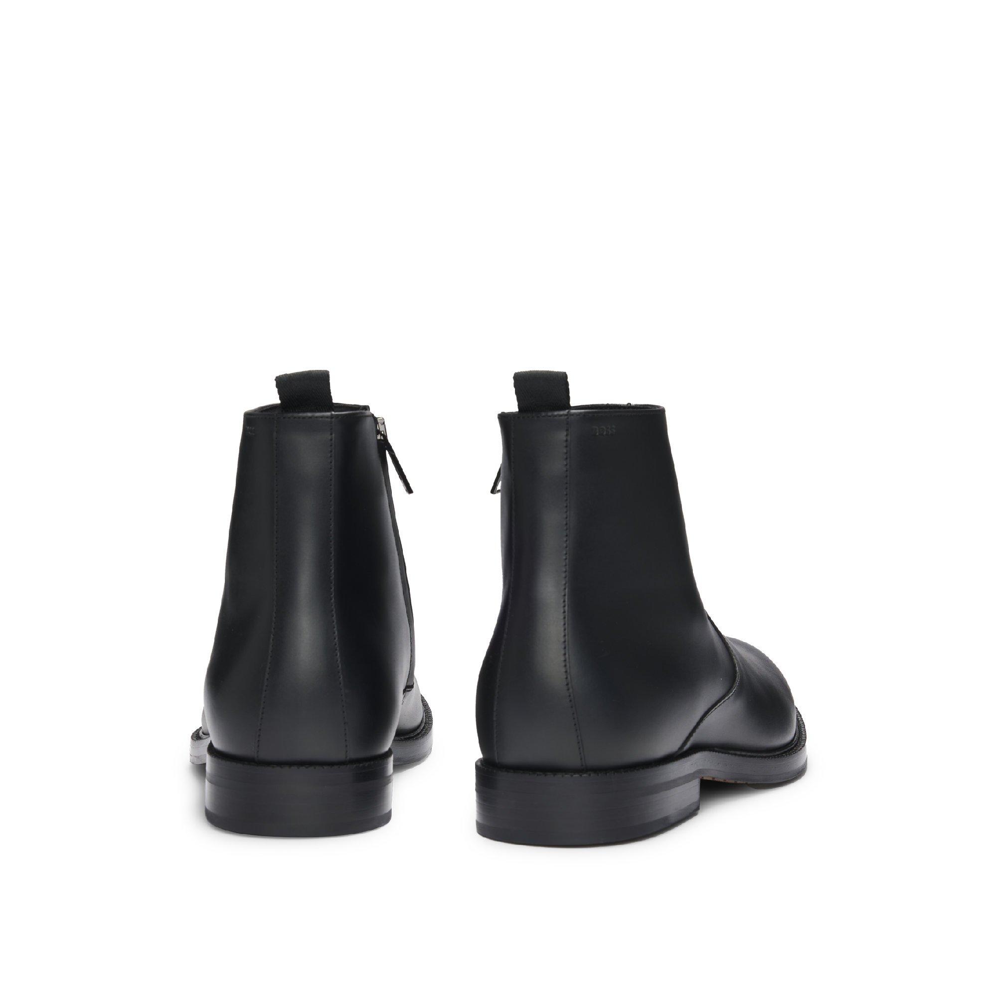 Black - Boss - Dressletic Zipb Bu 10260563 01 Derby Shoes Mens - 4