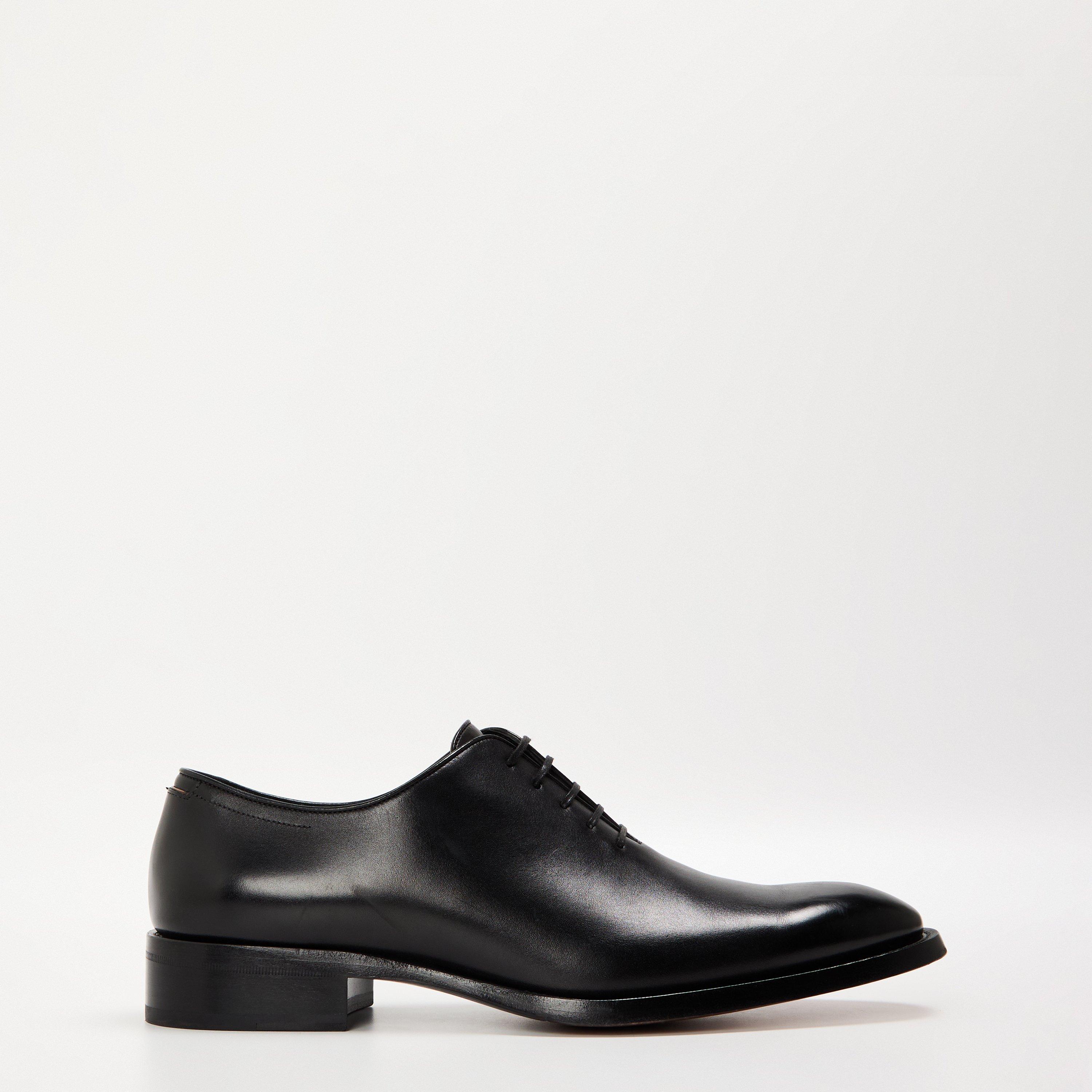Black - Boss - Men's Rill Oxford Derby Shoes - 1