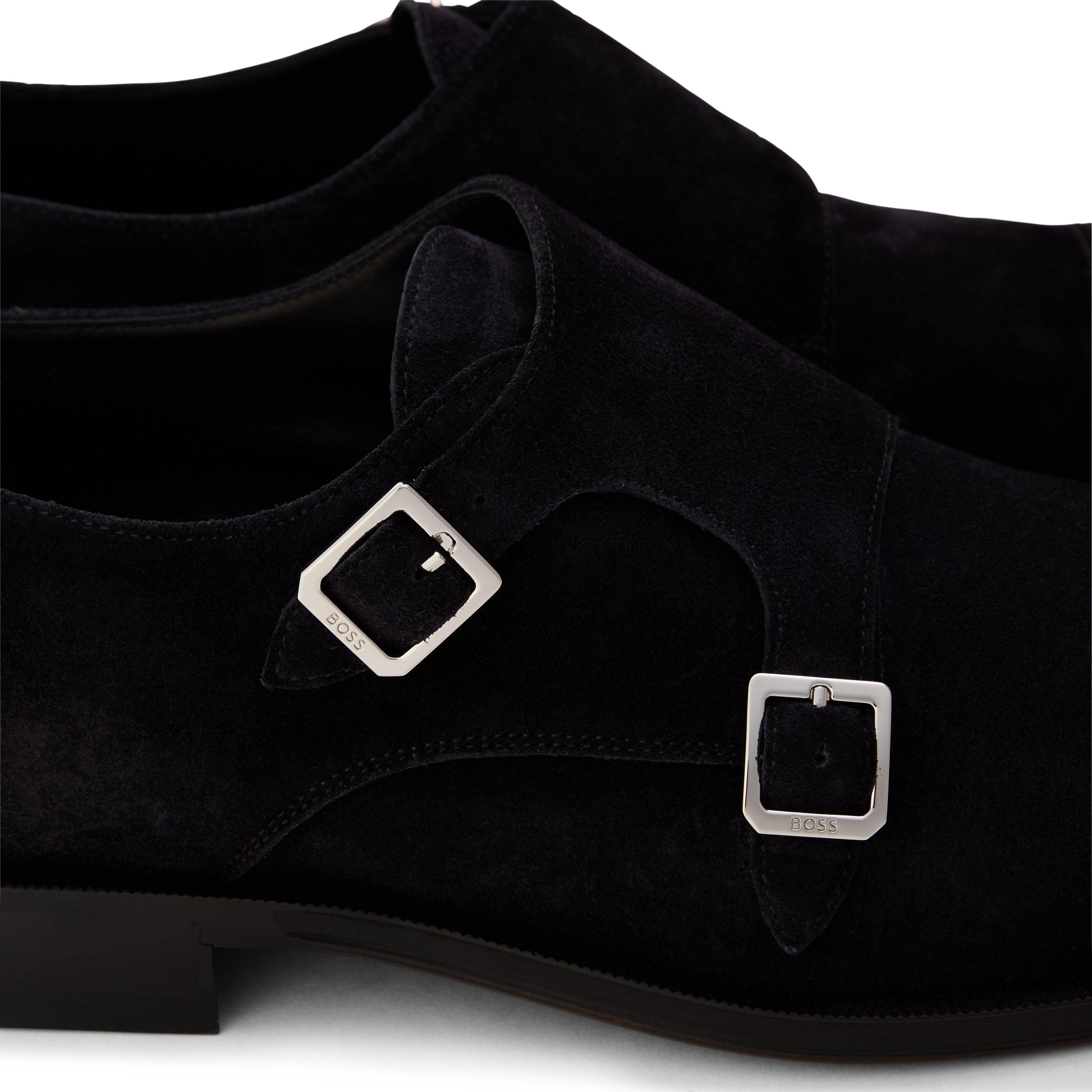 Dark Blue - Boss - Men's Derrek Monk Sdctre Derby Shoes - 3