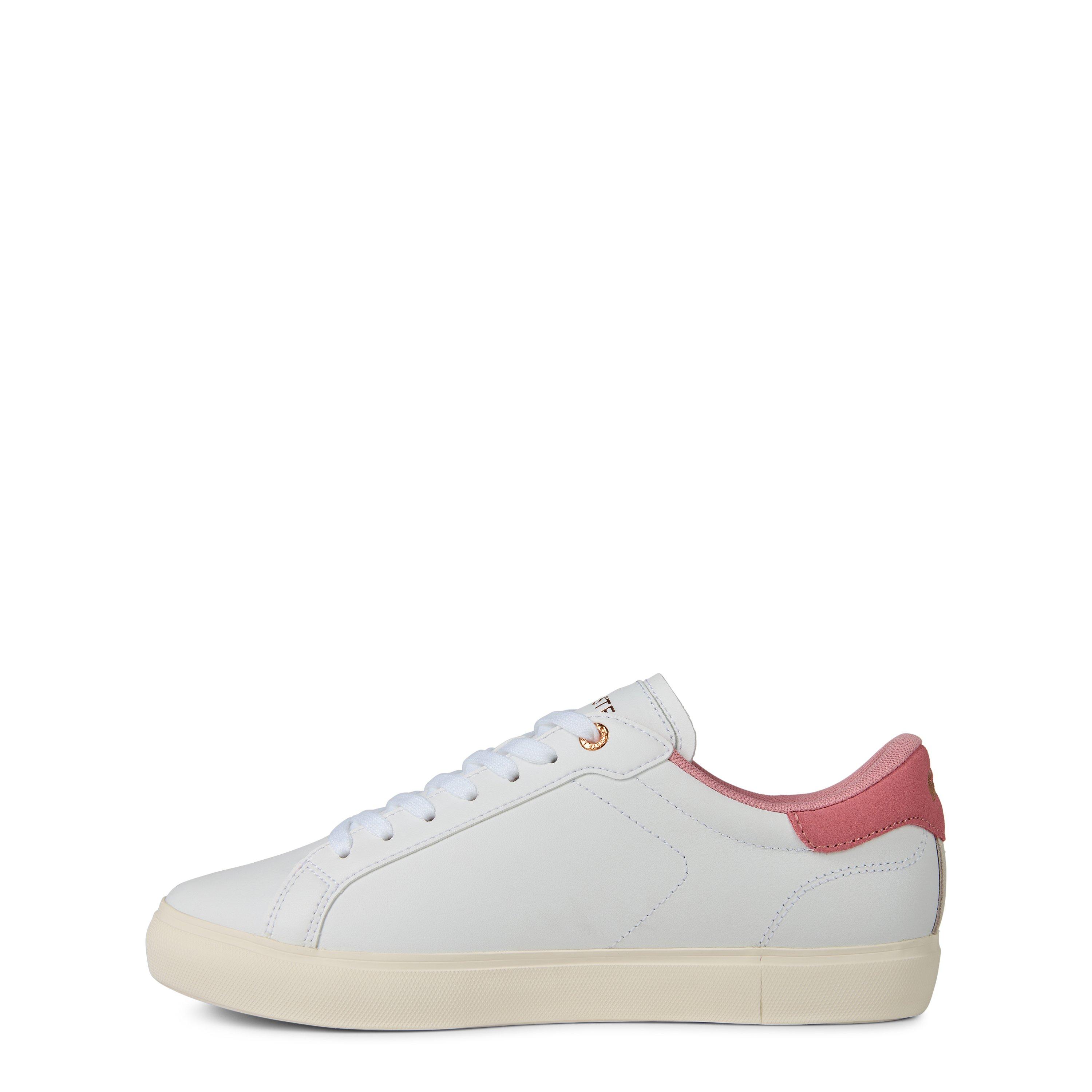 White/Pink - Lacoste - Women's Power Court Trainers - 2