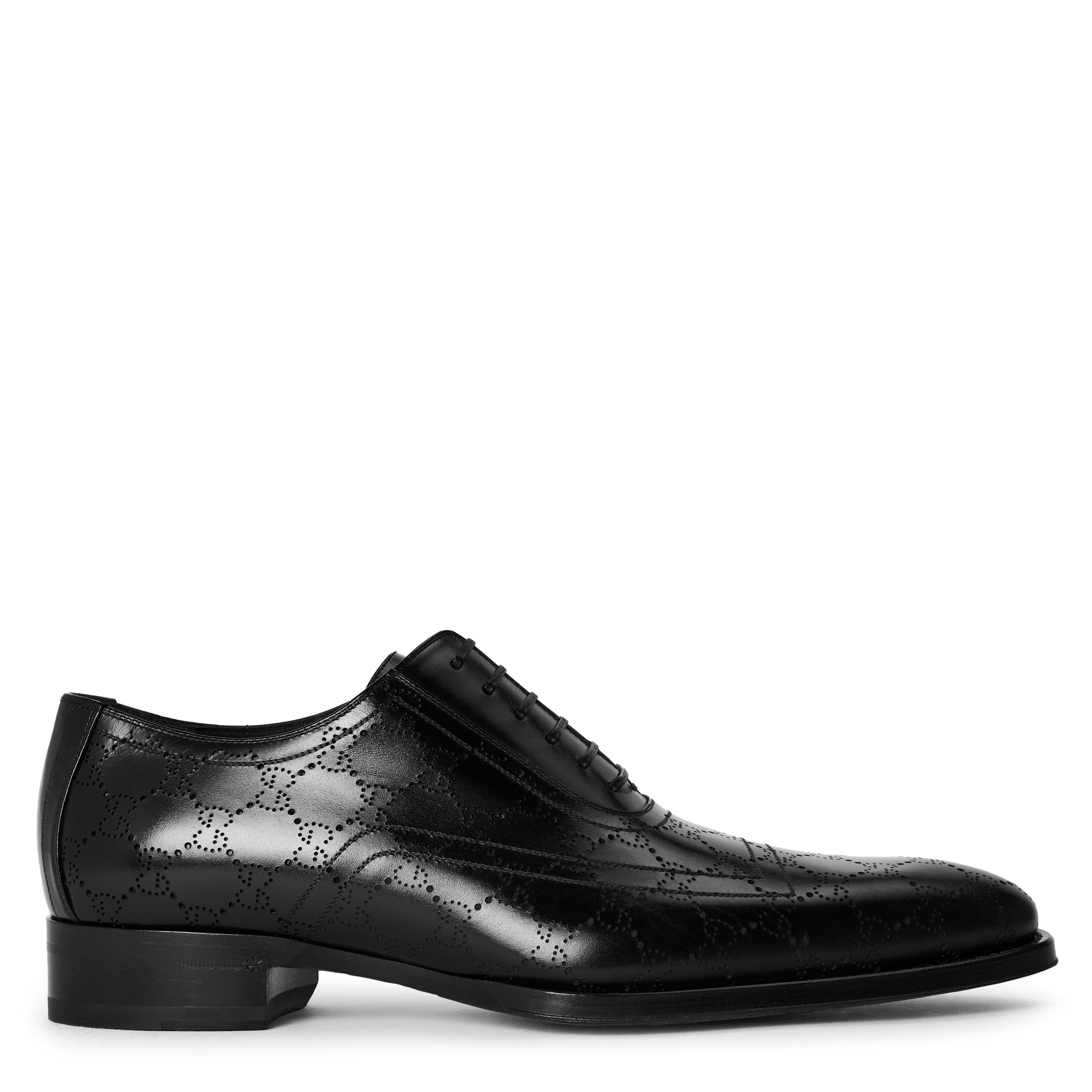 Black - Gucci - Men's Derby Shoes - 1