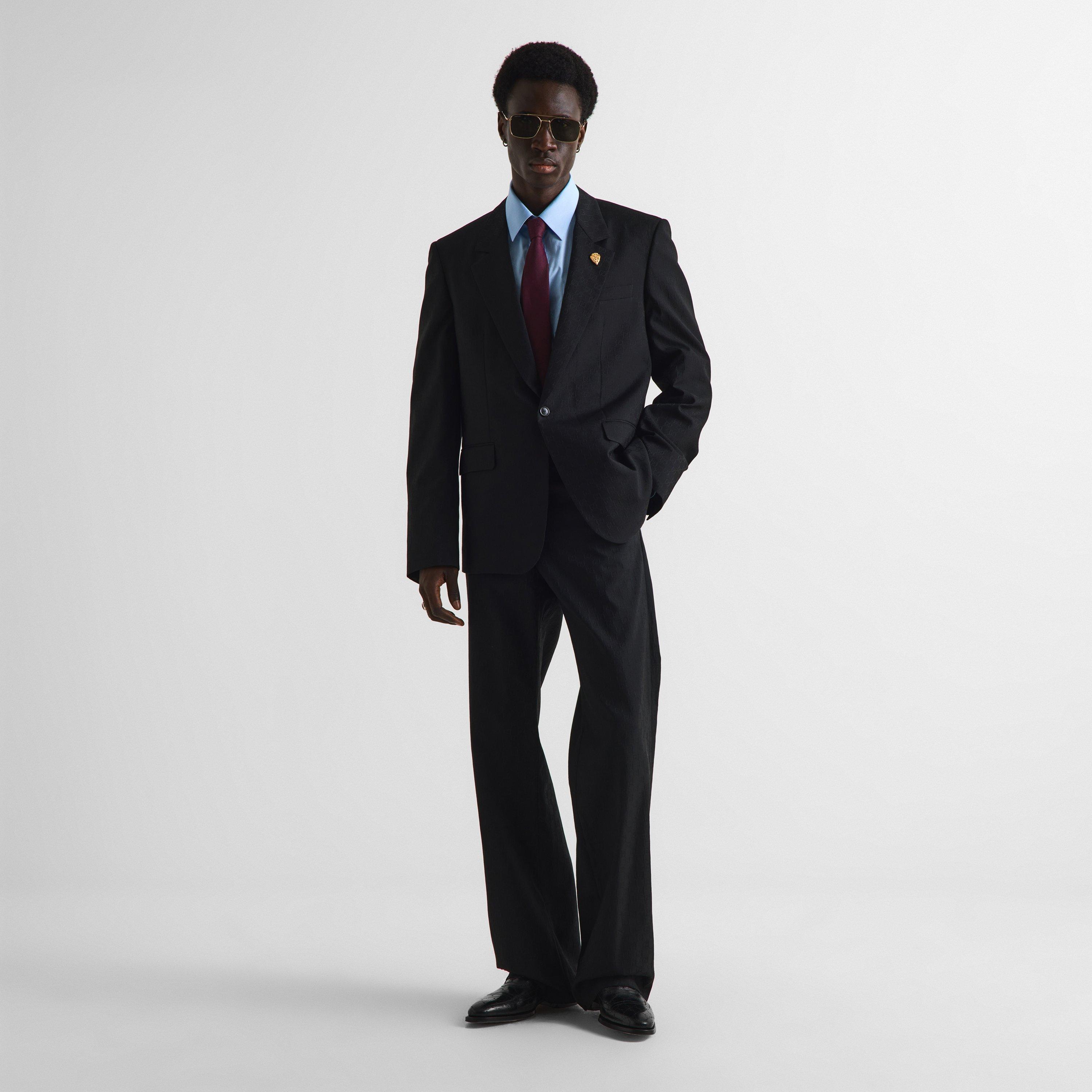 Black - Gucci - Men's Derby Shoes - 6