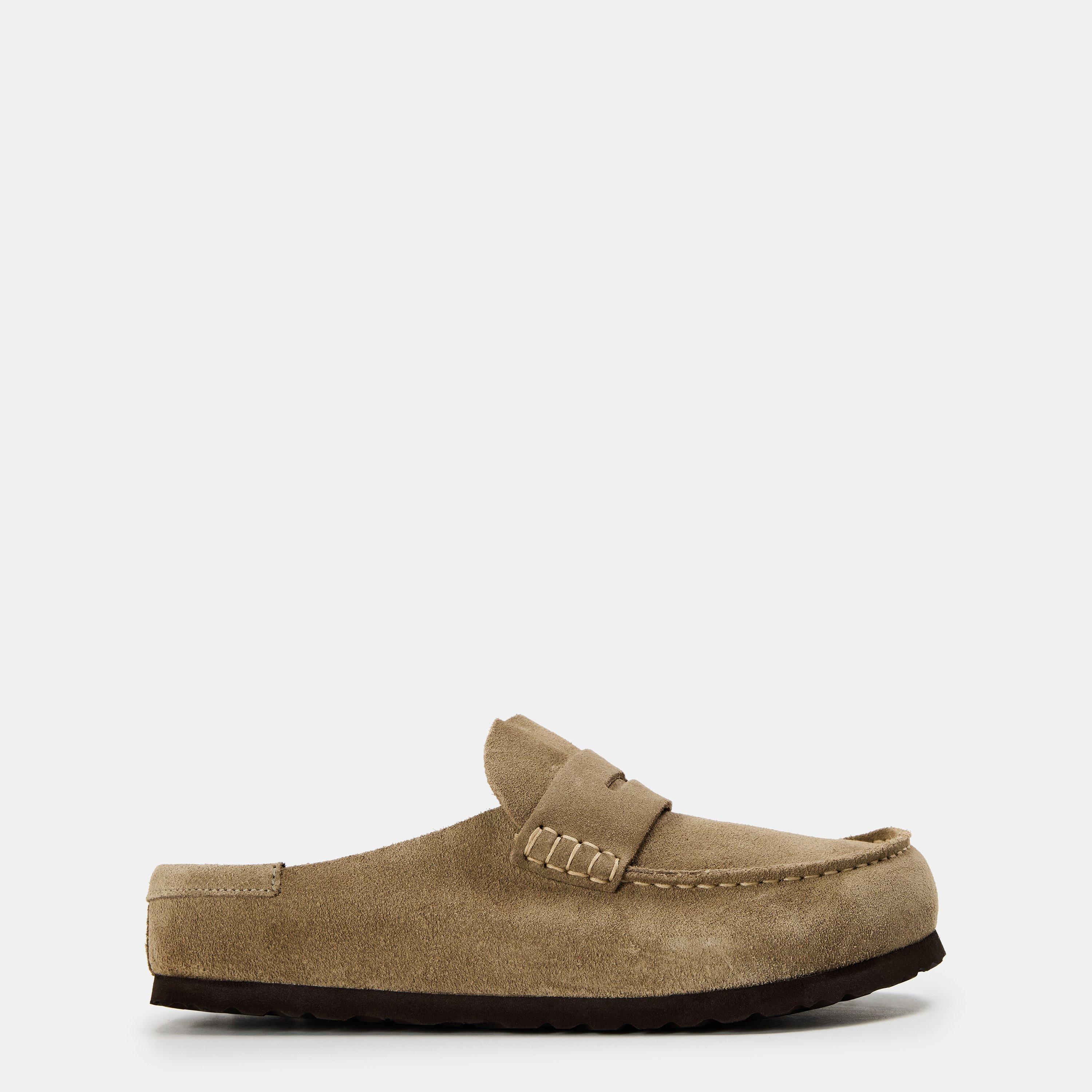Taupe - Birkenstock - Men's Naples Wrapped Clogs - 1