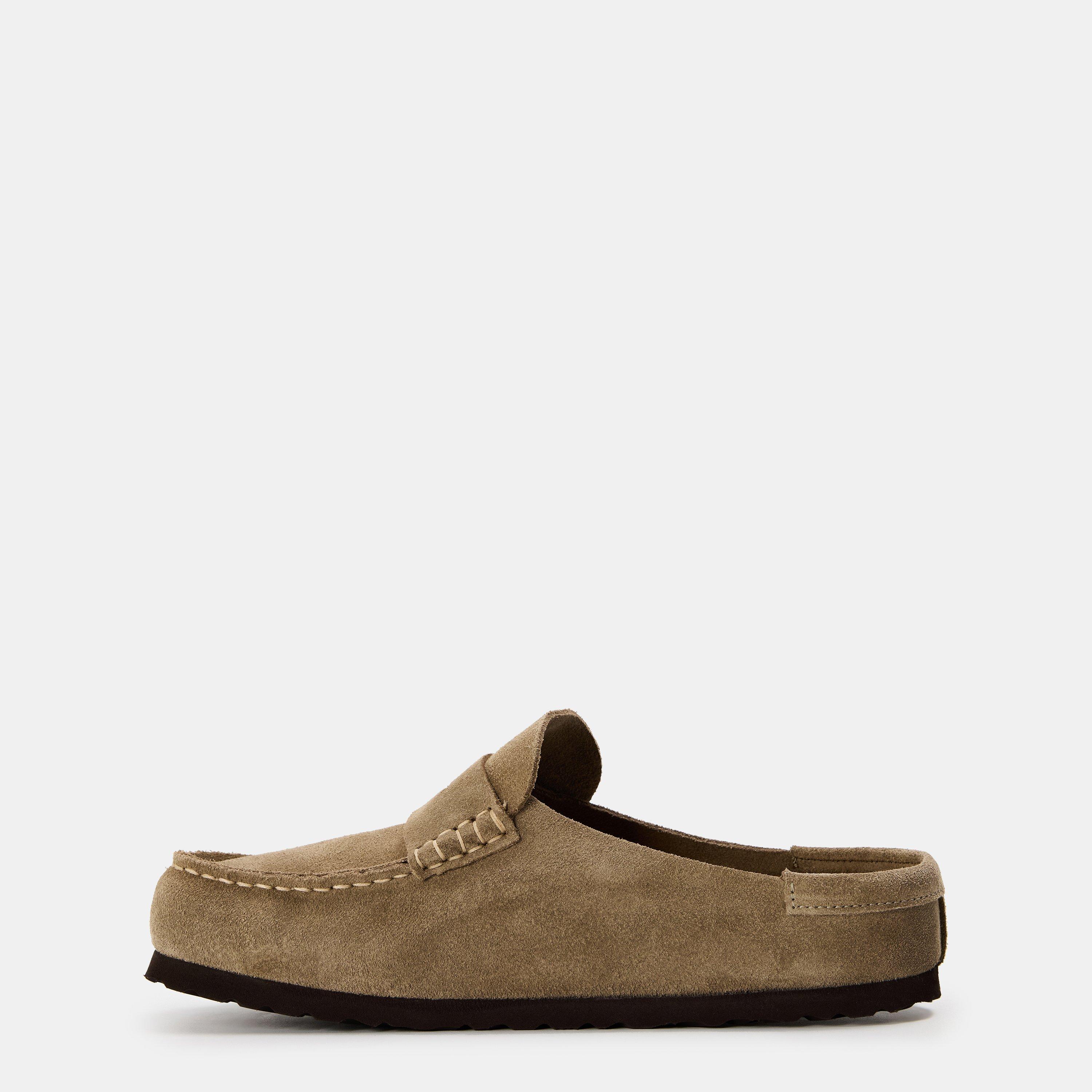 Taupe - Birkenstock - Men's Naples Wrapped Clogs - 2