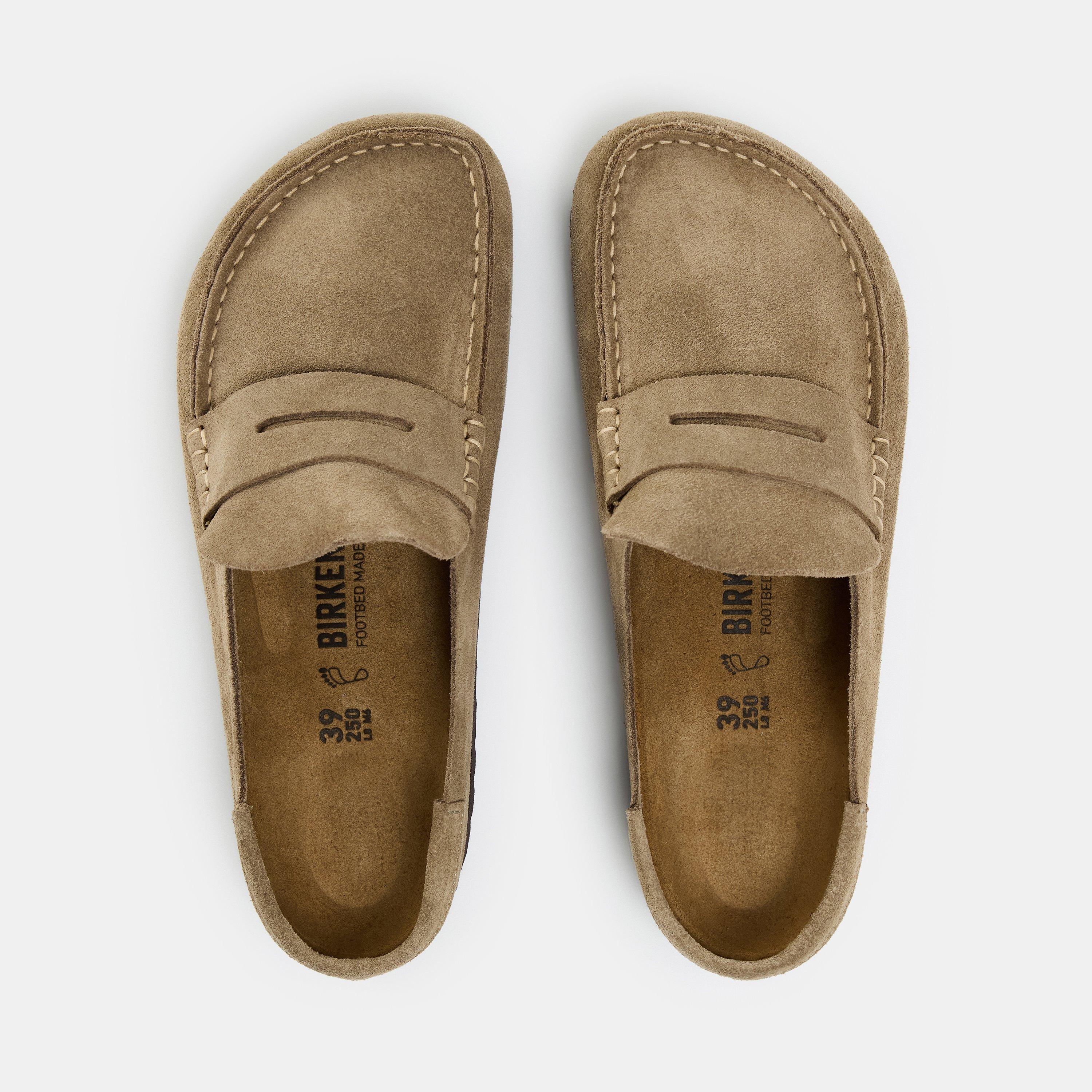 Taupe - Birkenstock - Men's Naples Wrapped Clogs - 4