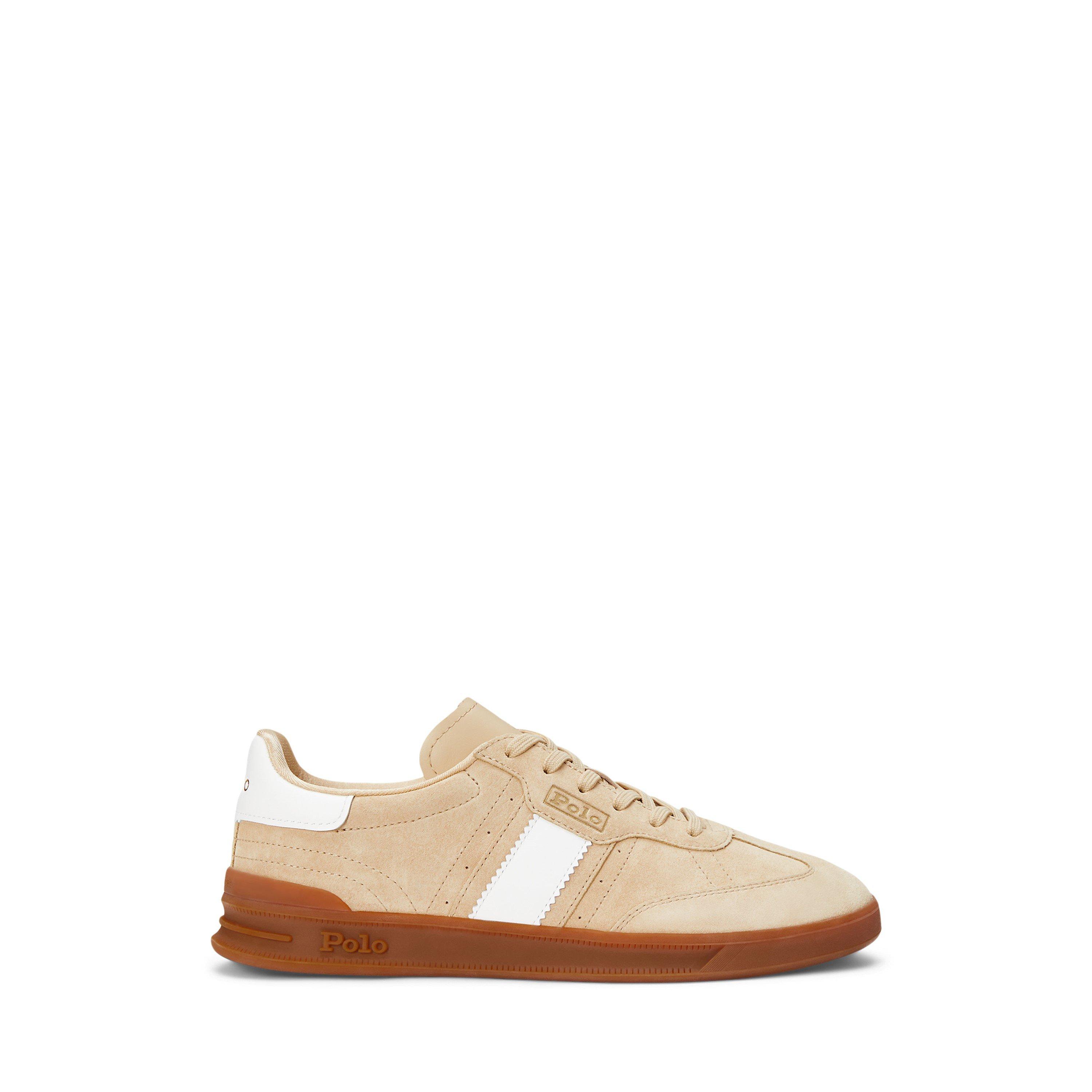 Polo Ralph Lauren Women's Leather Court Trainers - Chamois - 4 (36.5)