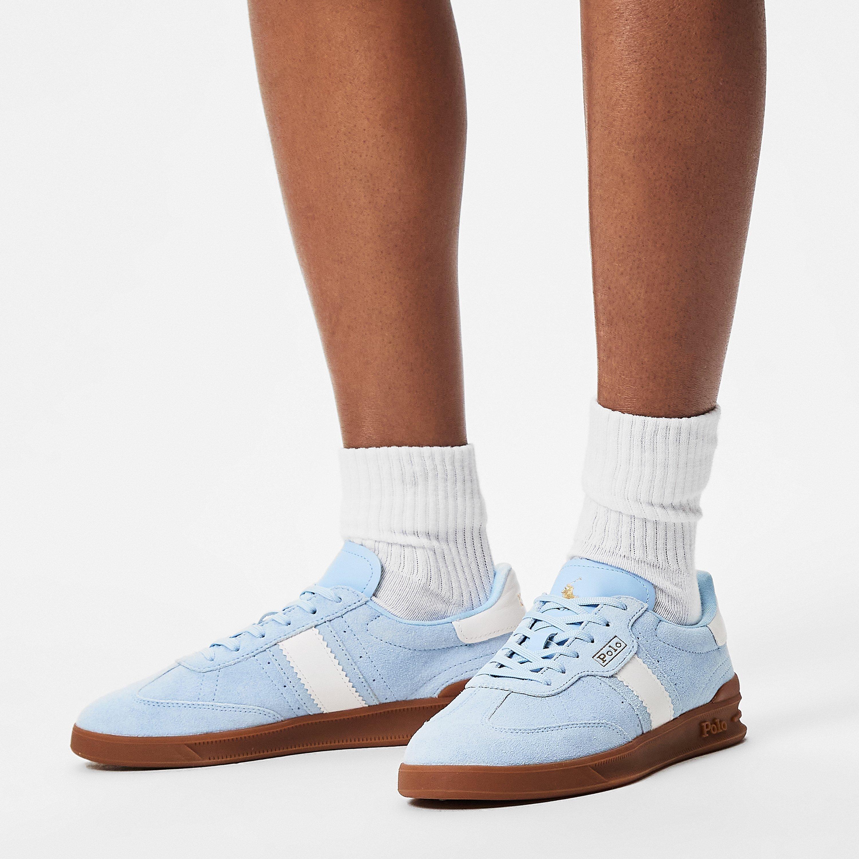 Cold Spring - Polo Ralph Lauren - Women's Leather Court Trainers - 3