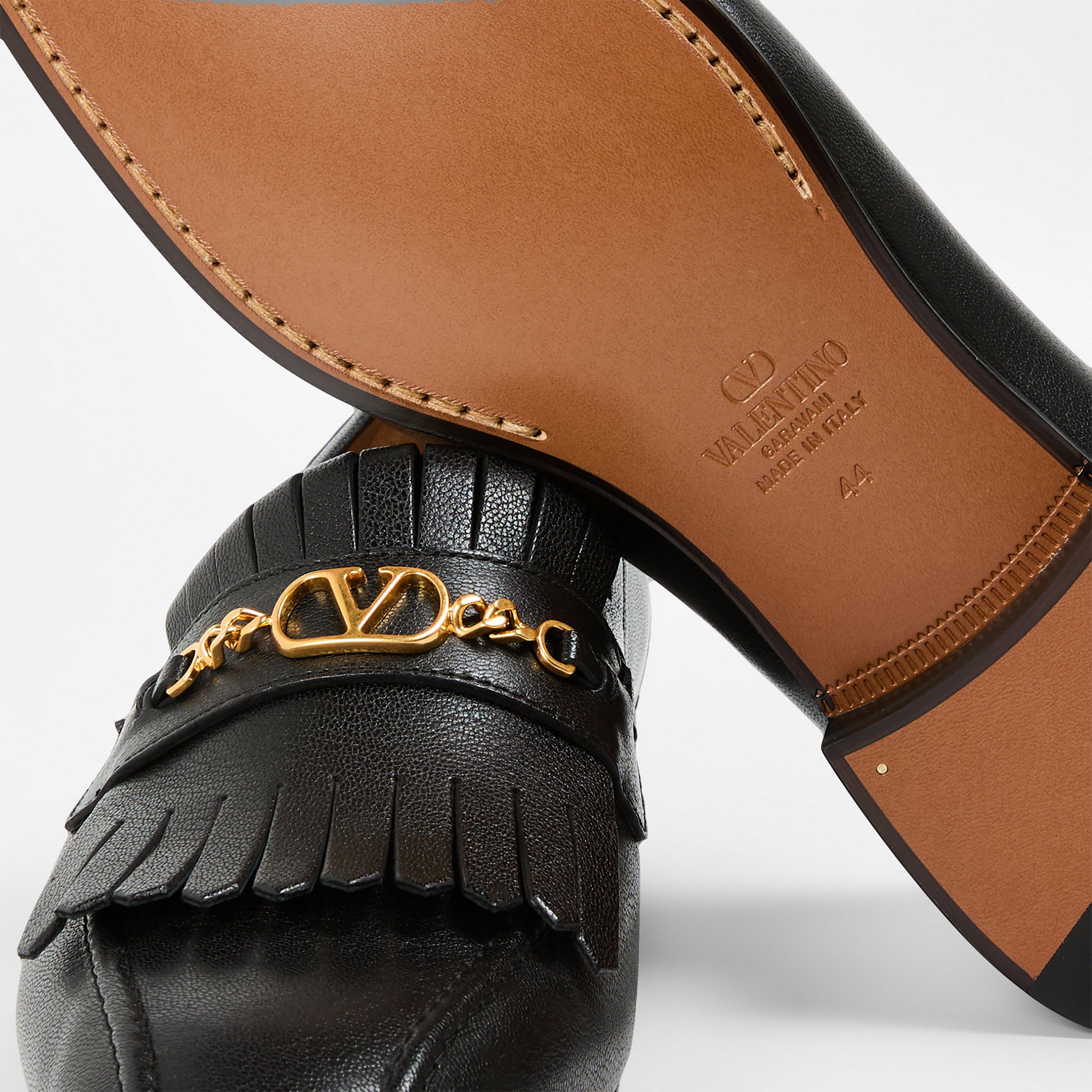 Black - Valentino Garavani - Men's Tassel Loafers - 4