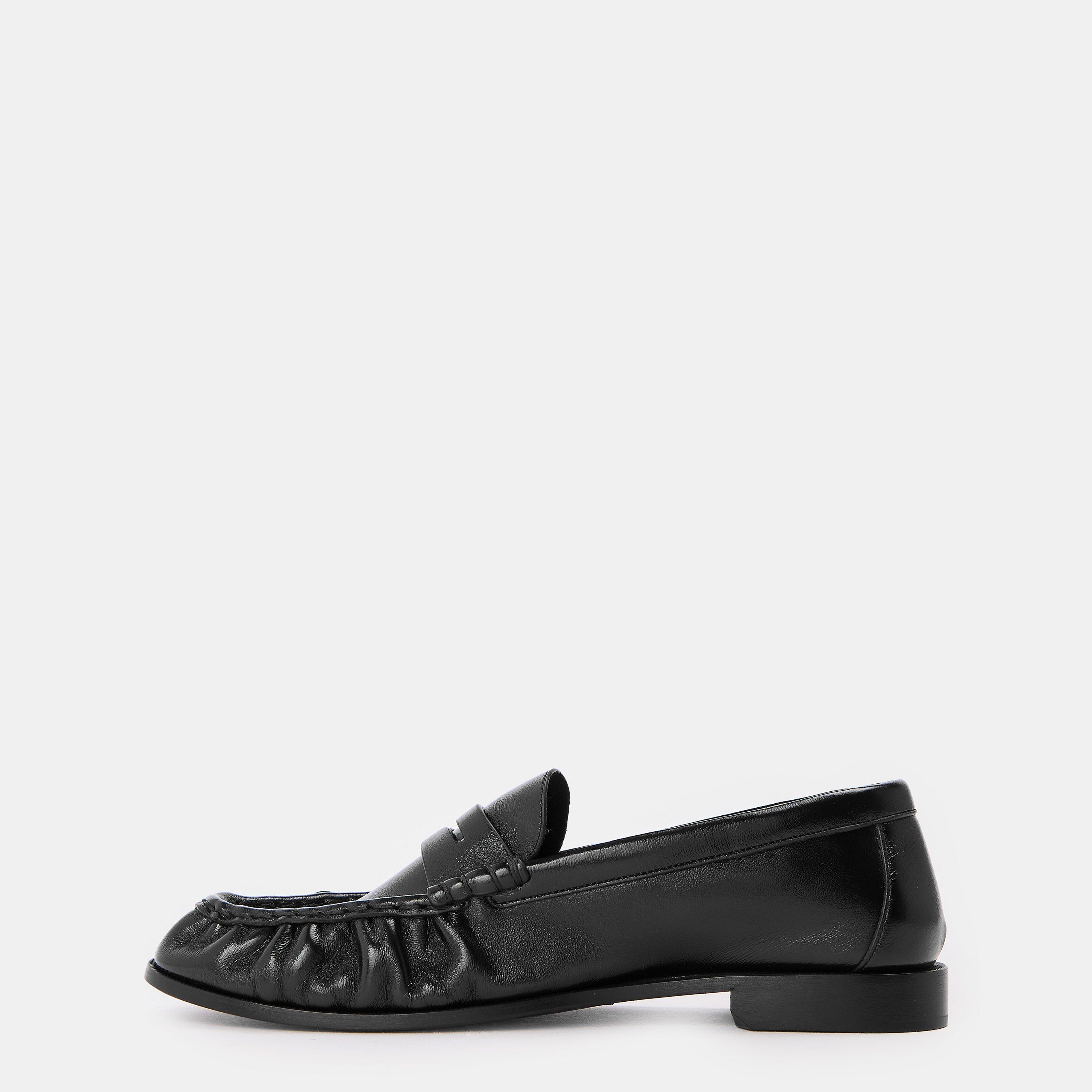 Black - Saint Laurent - Mens Le Supple Penny Loafers - 2
