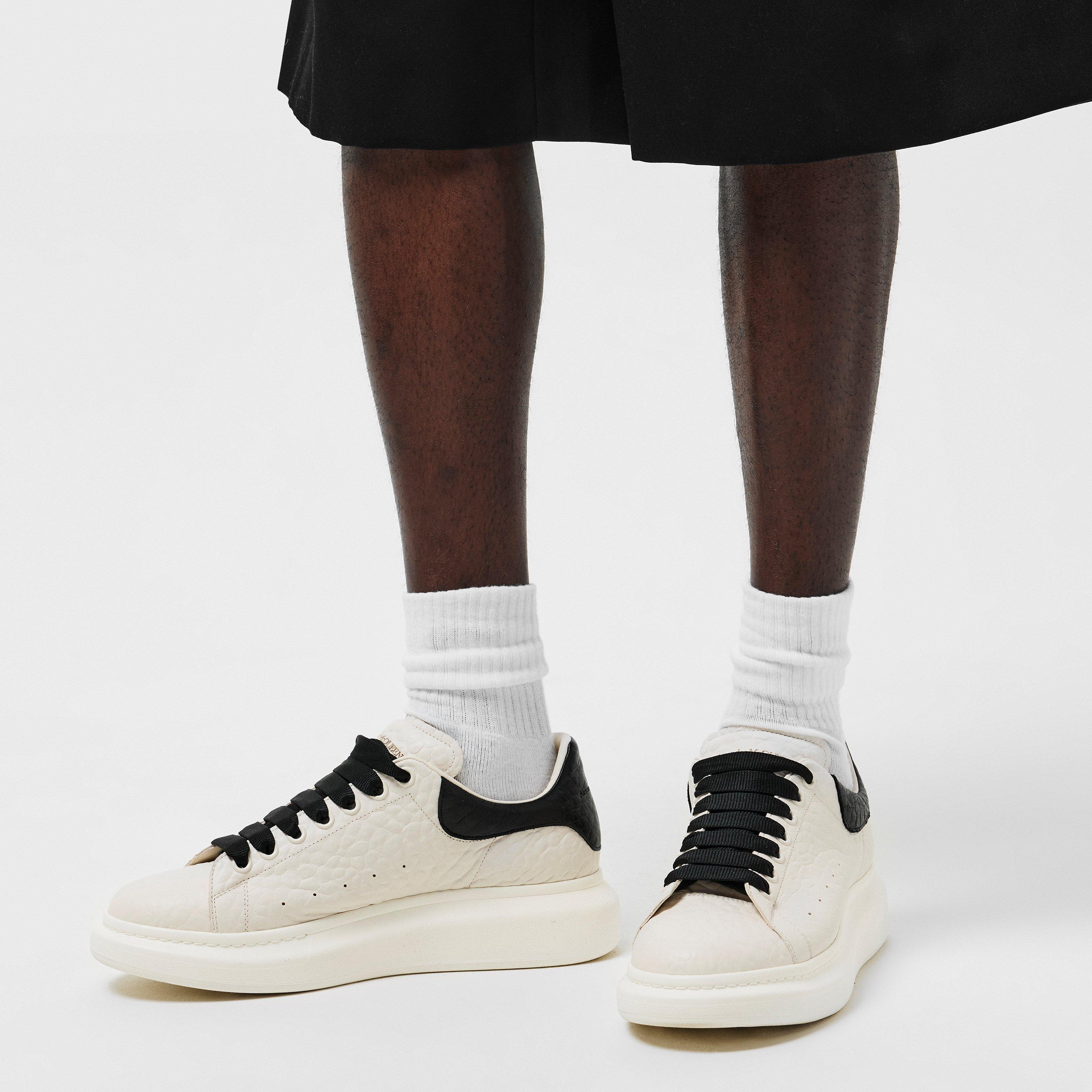 Off White/Black - Alexander McQueen - Men's Alex Chunky Trainers - 3