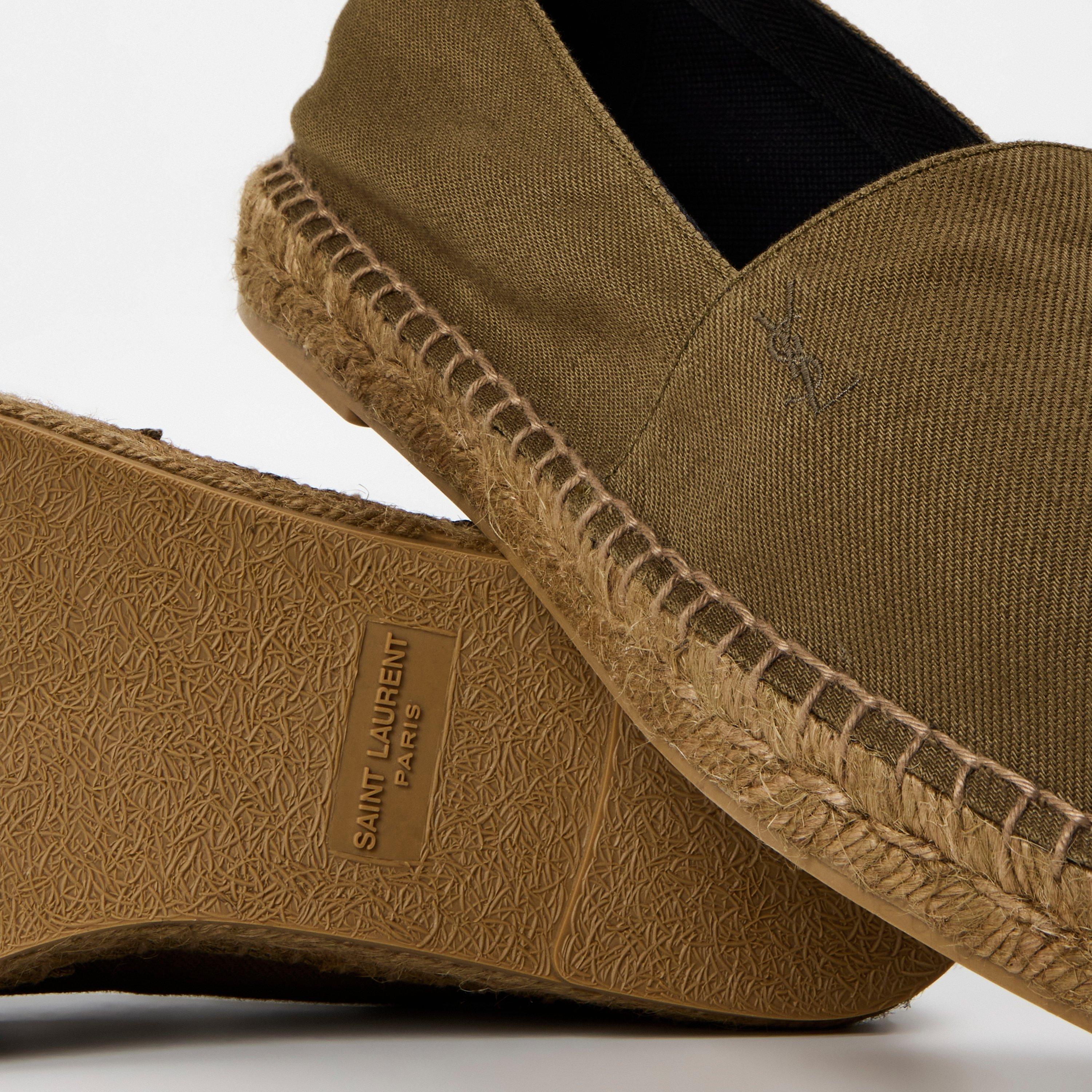 Khaki - Saint Laurent - Men's Espadrilles - 4
