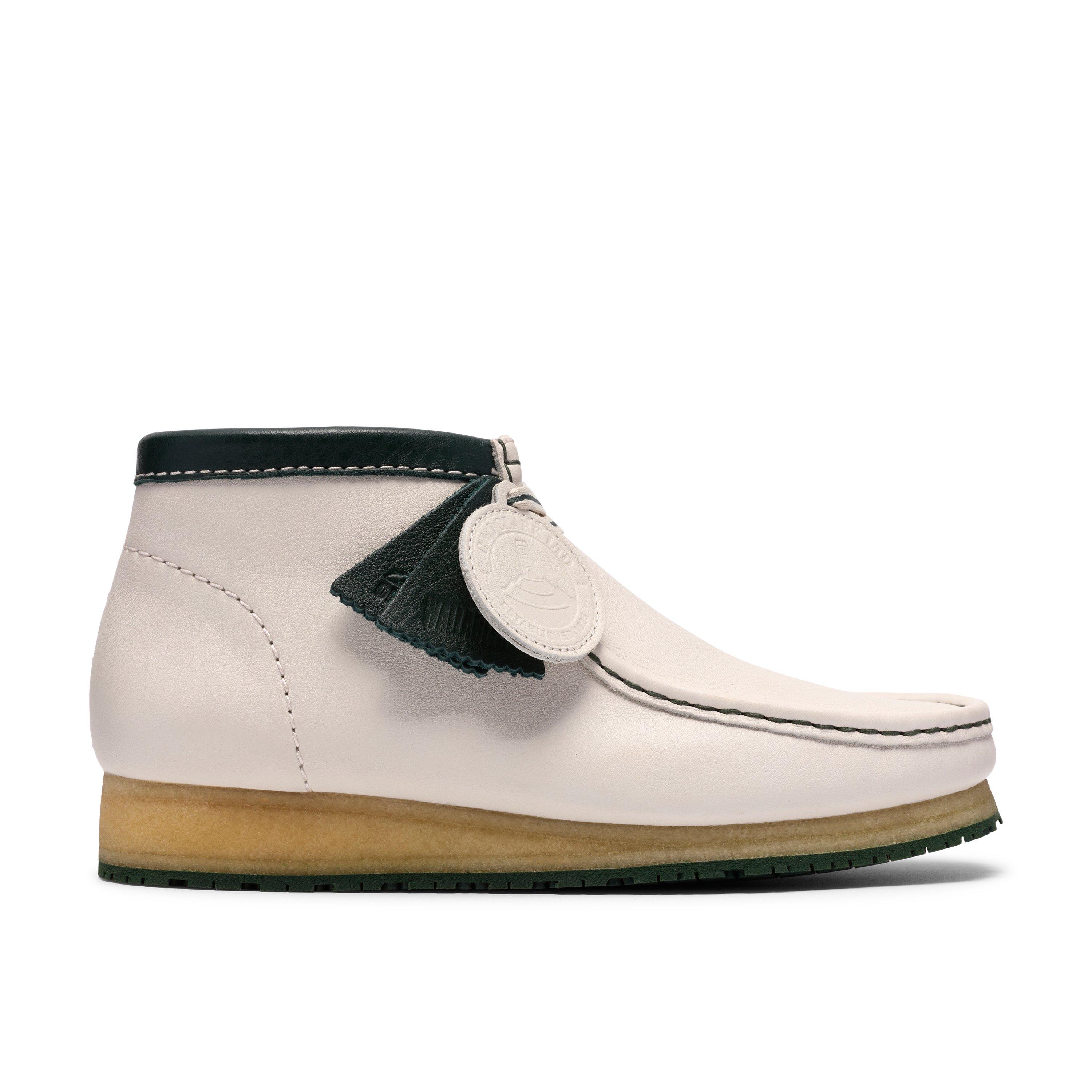 White Leather - Clarks Originals - Clarks Walla Boot RB Sn62 - 1