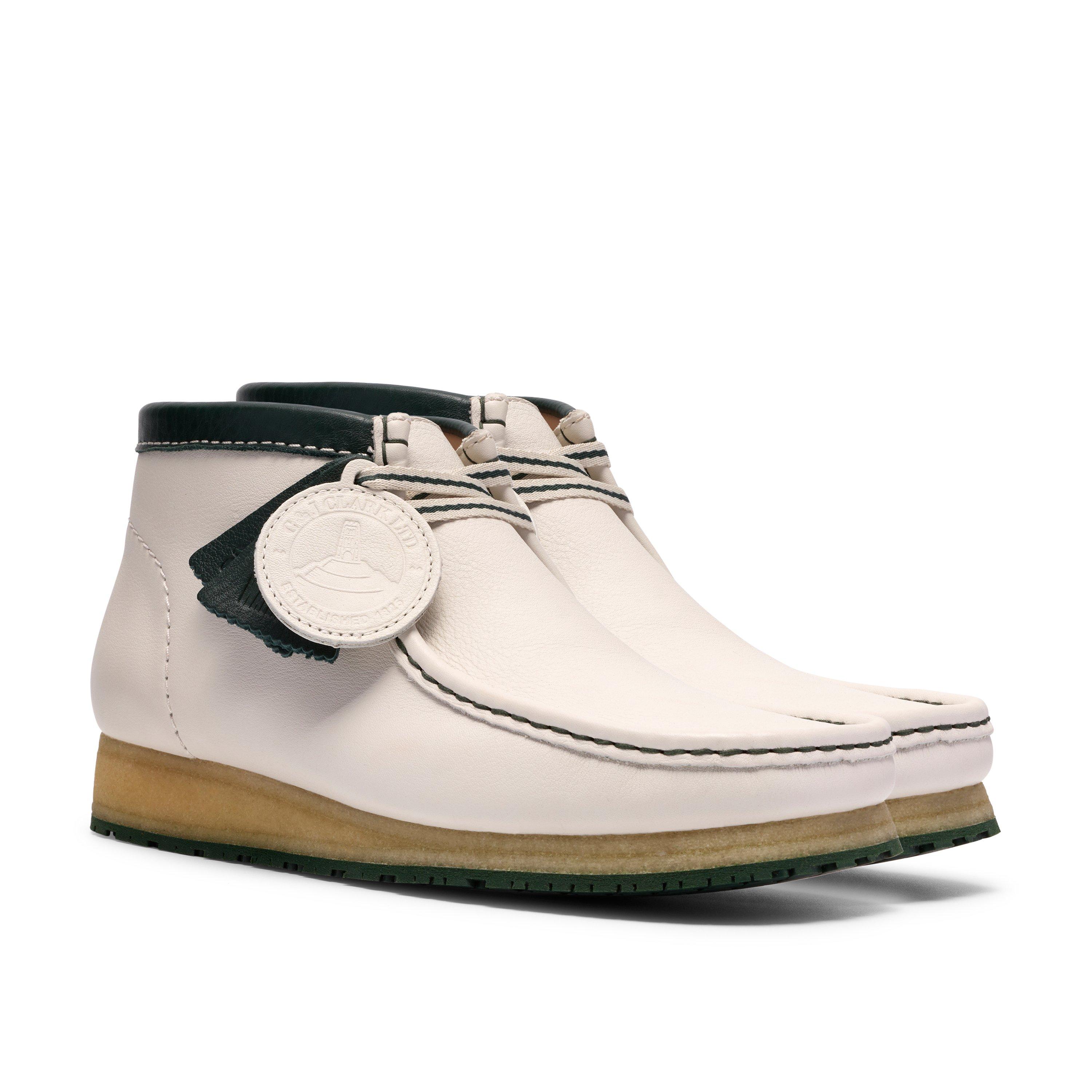 White Leather - Clarks Originals - Clarks Walla Boot RB Sn62 - 4