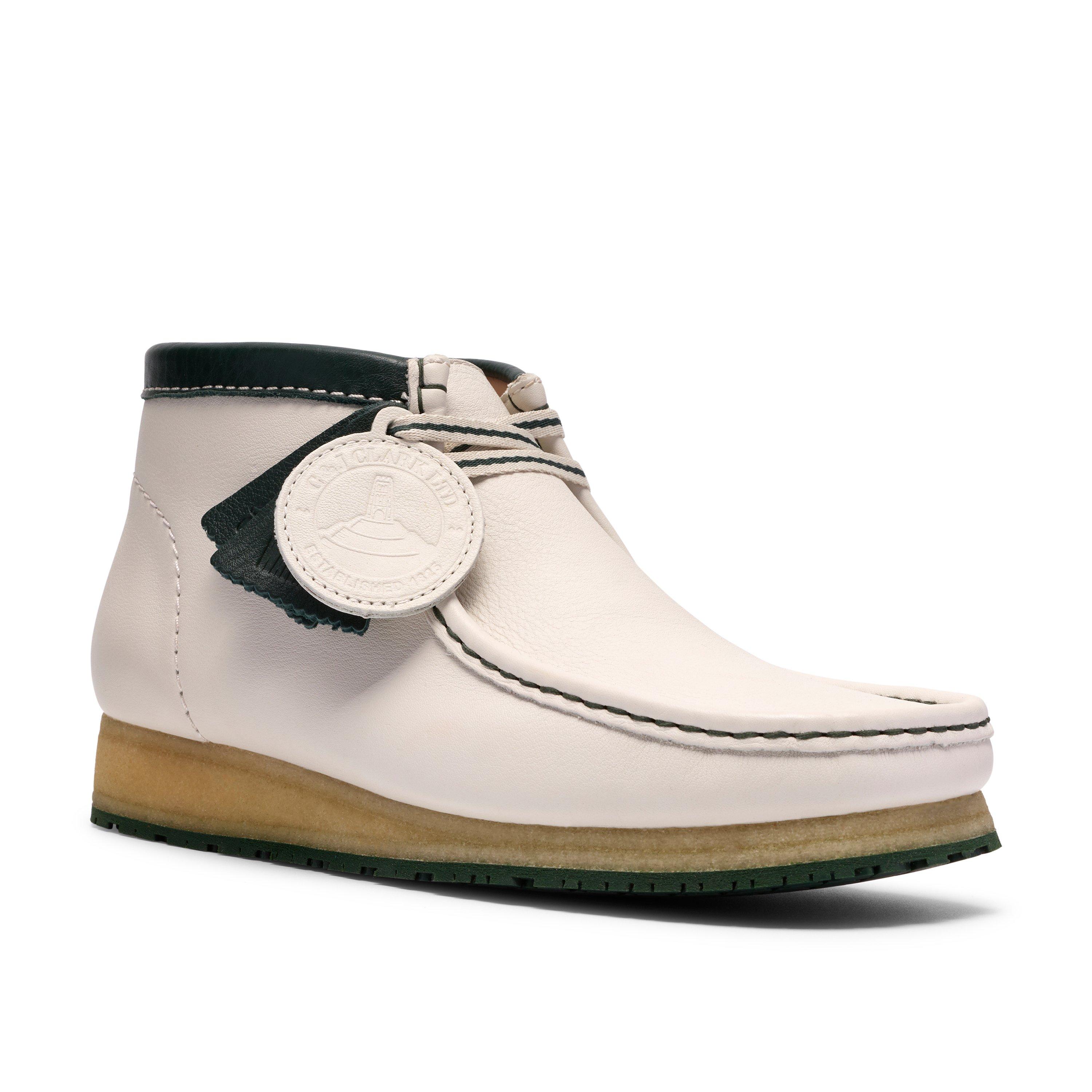 White Leather - Clarks Originals - Clarks Walla Boot RB Sn62 - 7