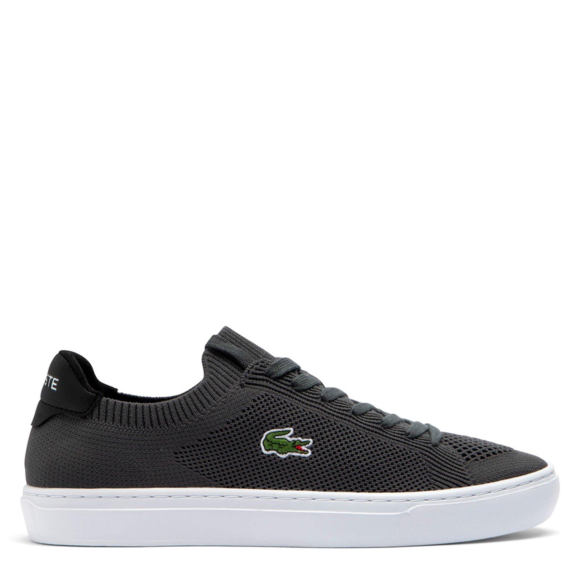DK GRY/WHT - Lacoste - Mens La Piquee 2.0 Sneakers - 1