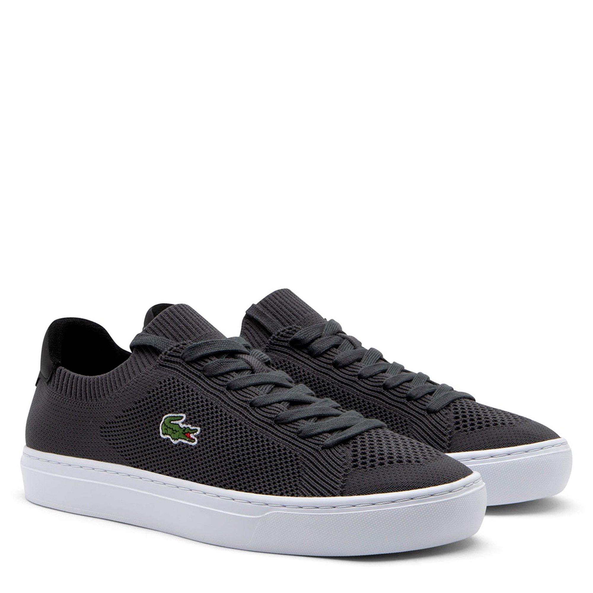 DK GRY/WHT - Lacoste - Mens La Piquee 2.0 Sneakers - 2