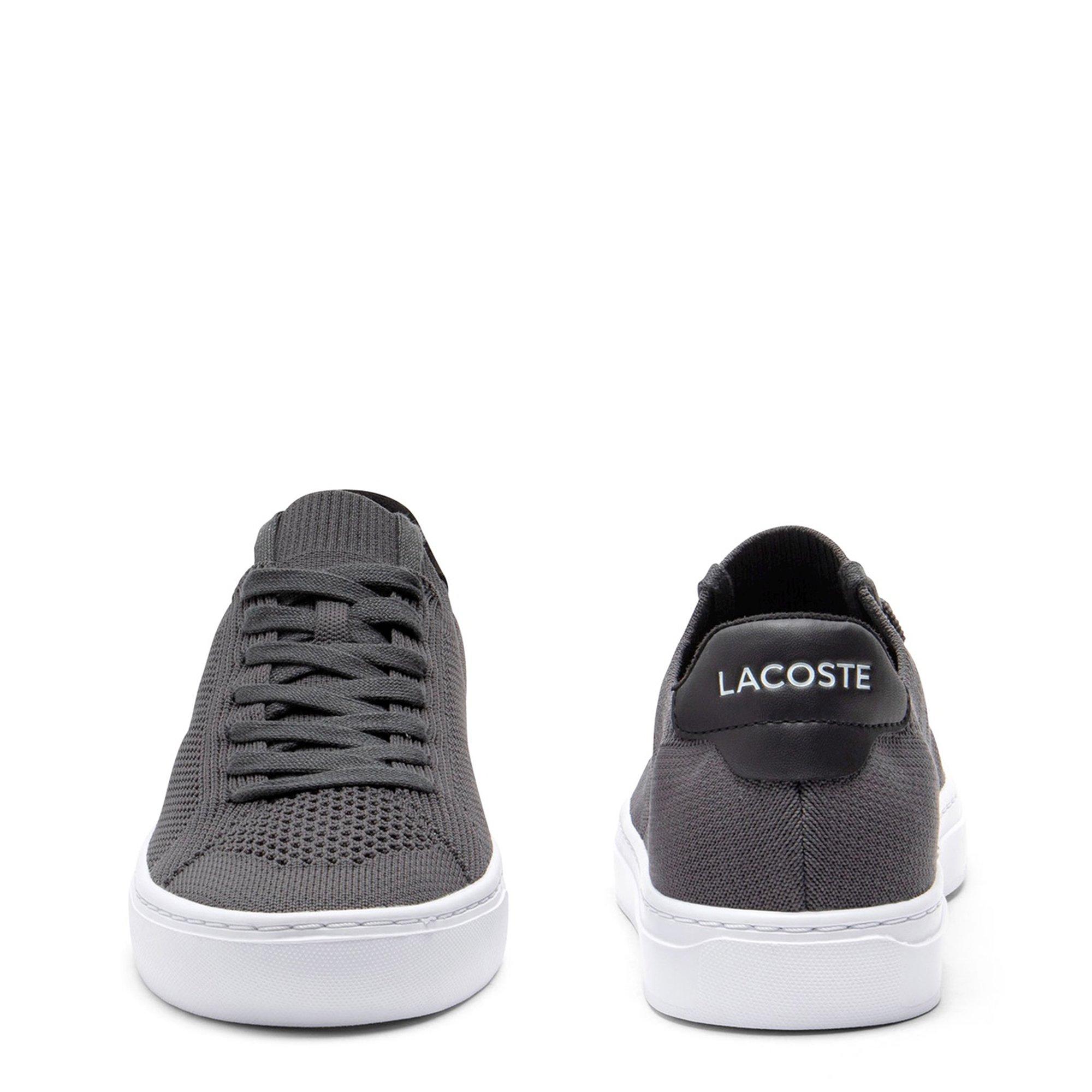 DK GRY/WHT - Lacoste - Mens La Piquee 2.0 Sneakers - 4