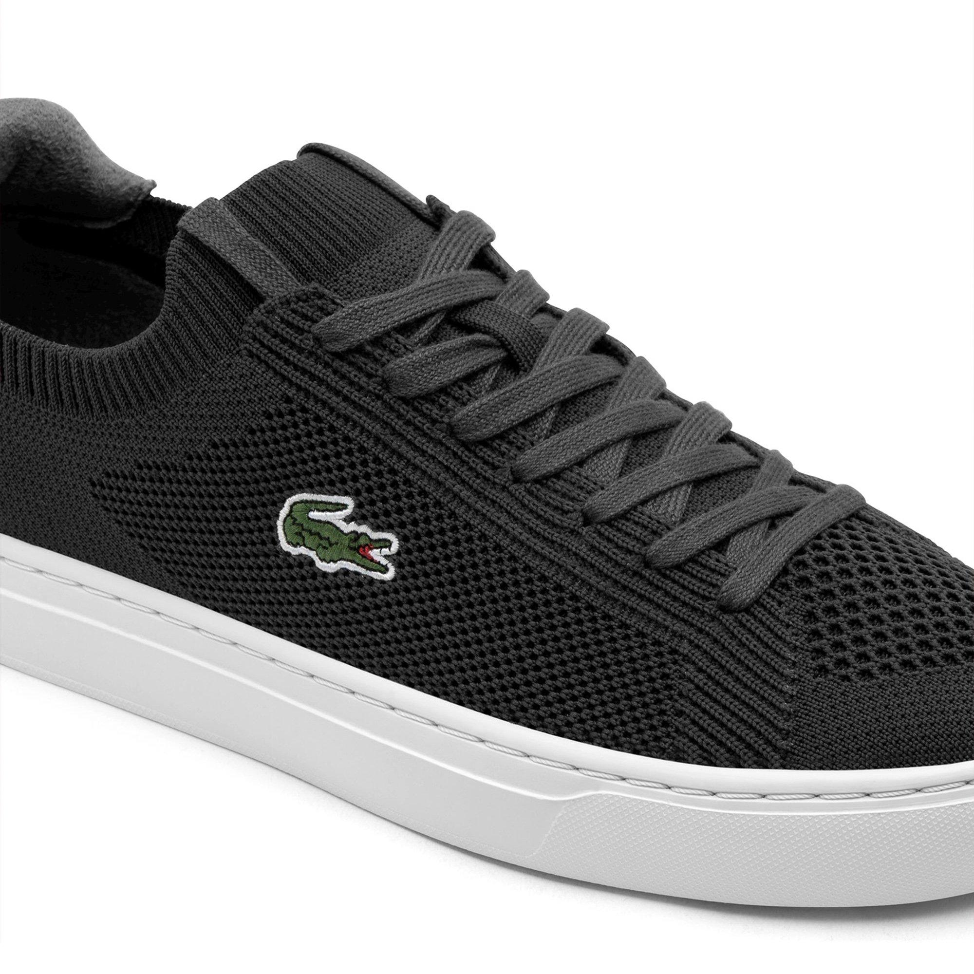 DK GRY/WHT - Lacoste - Mens La Piquee 2.0 Sneakers - 6