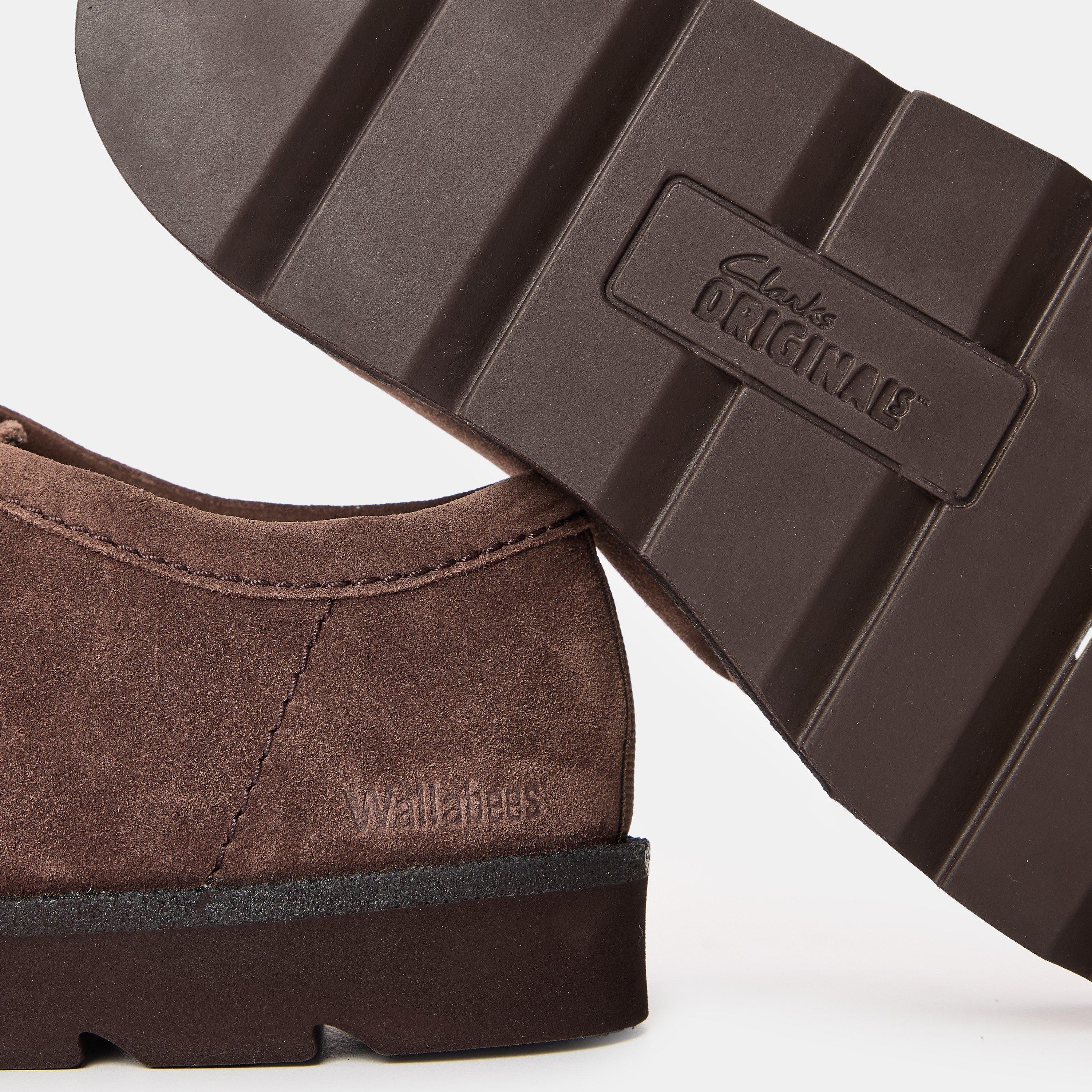 Dark Brown - Clarks Originals - Men's Meare Walla Moc Toe Formal Shoes - 3