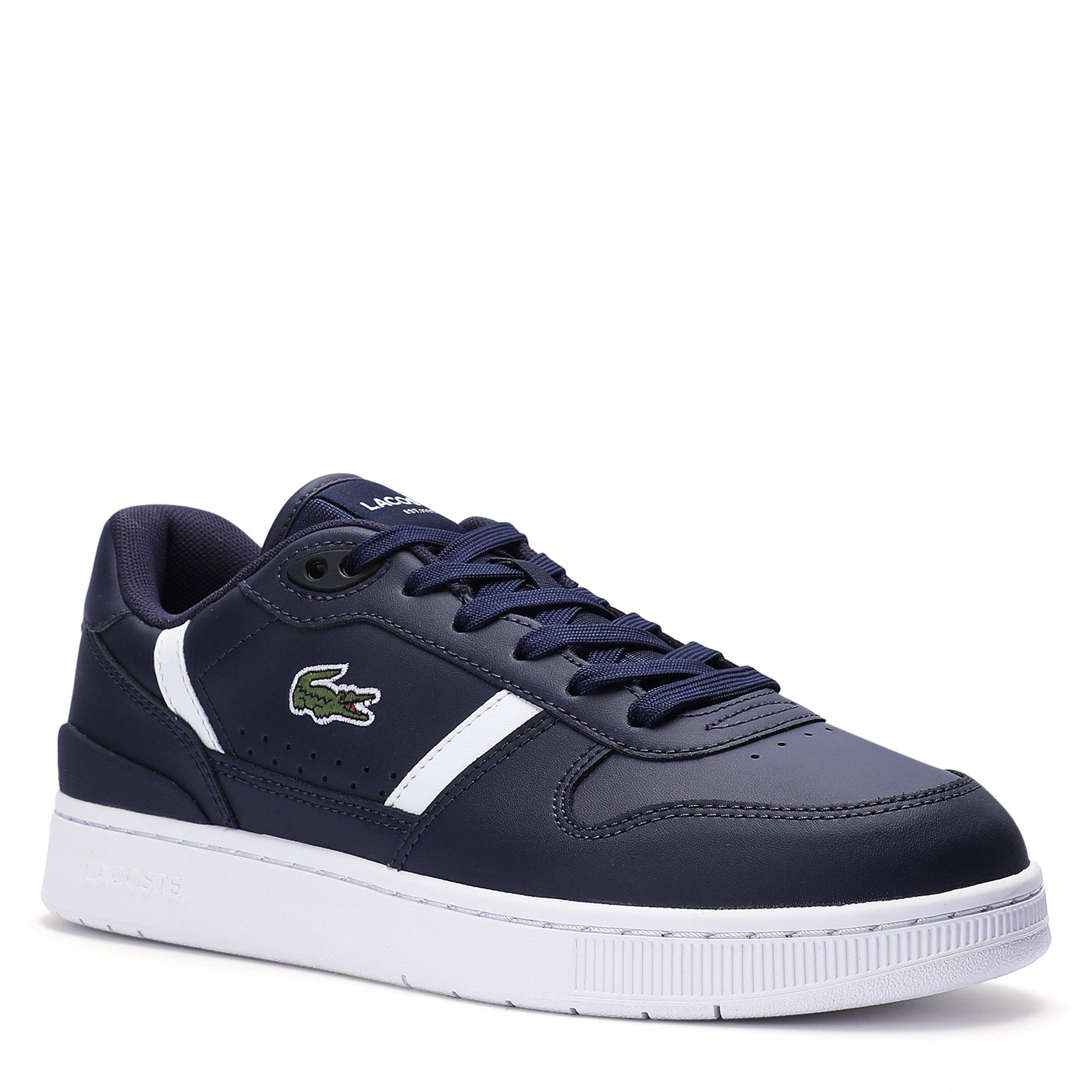 NVY/WHT - Lacoste - T-CLIP Mens Shoe - 5
