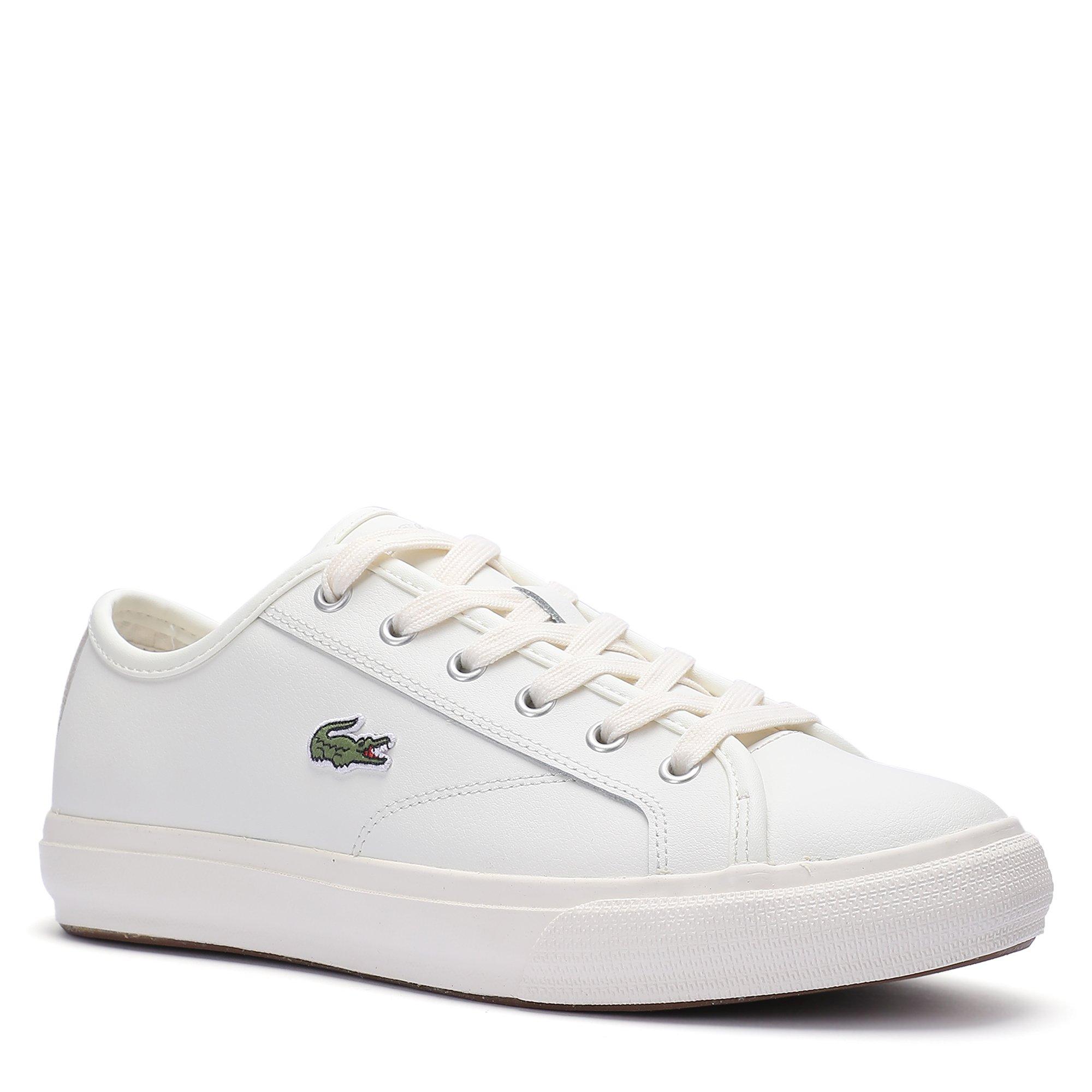 OFF WHT/OFF WHT - Lacoste - Men's Backcourt Court Trainers - 5